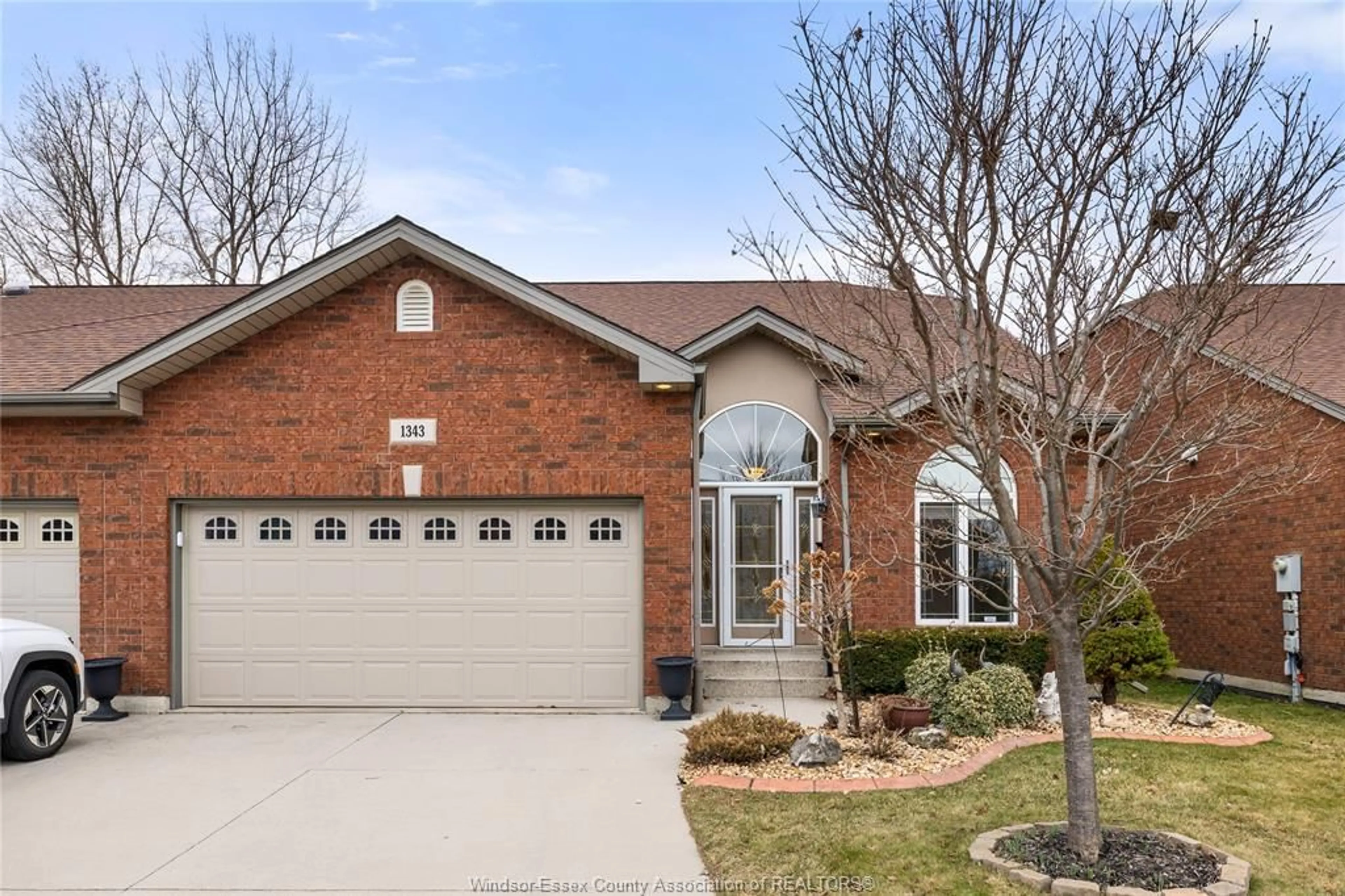 Home with brick exterior material, street for 1343 ASPENSHORE Ave, Windsor Ontario N8P 1Y4