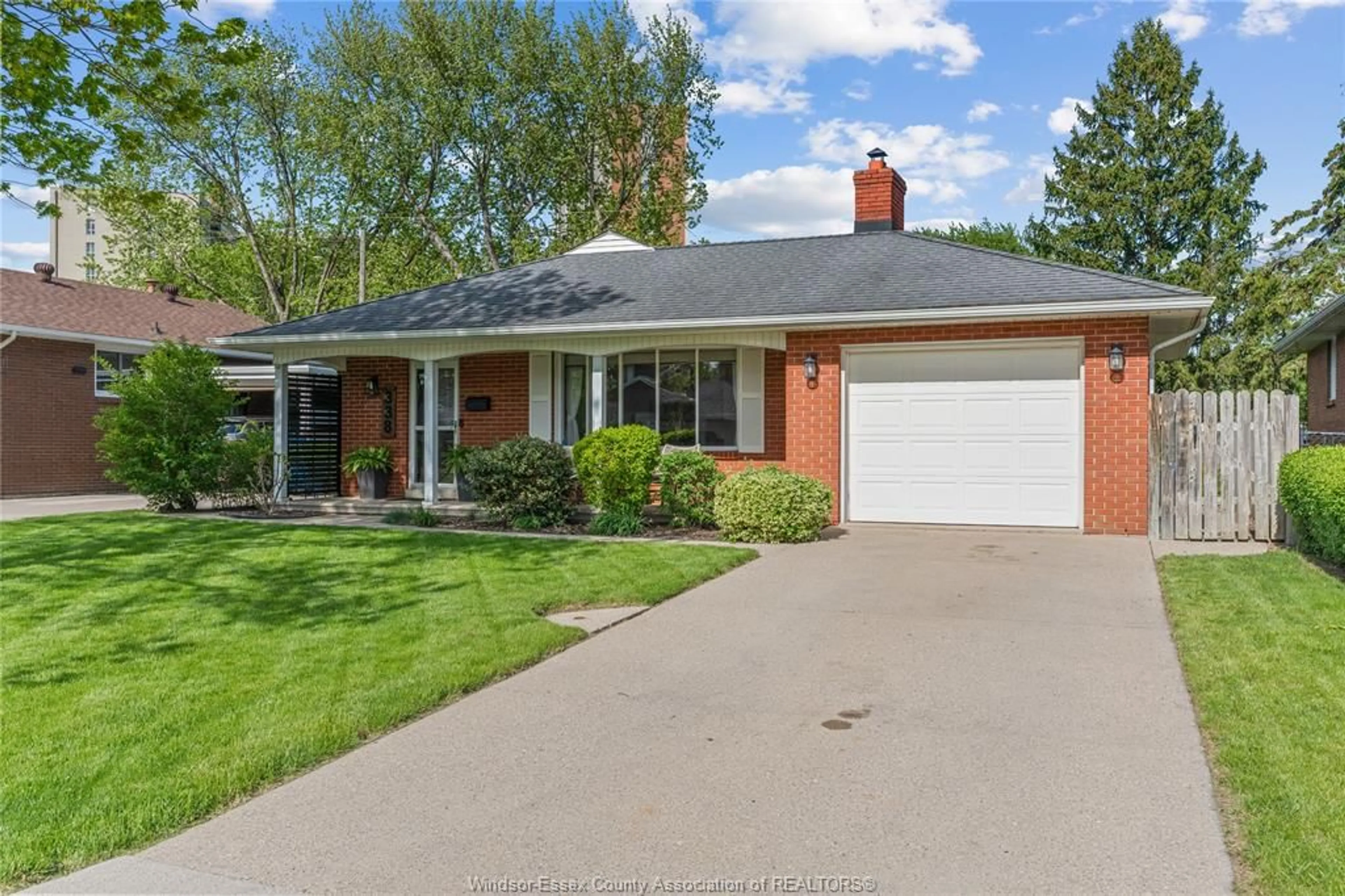 Home with brick exterior material, street for 338 BETTY Dr, Windsor Ontario N8S 3W8
