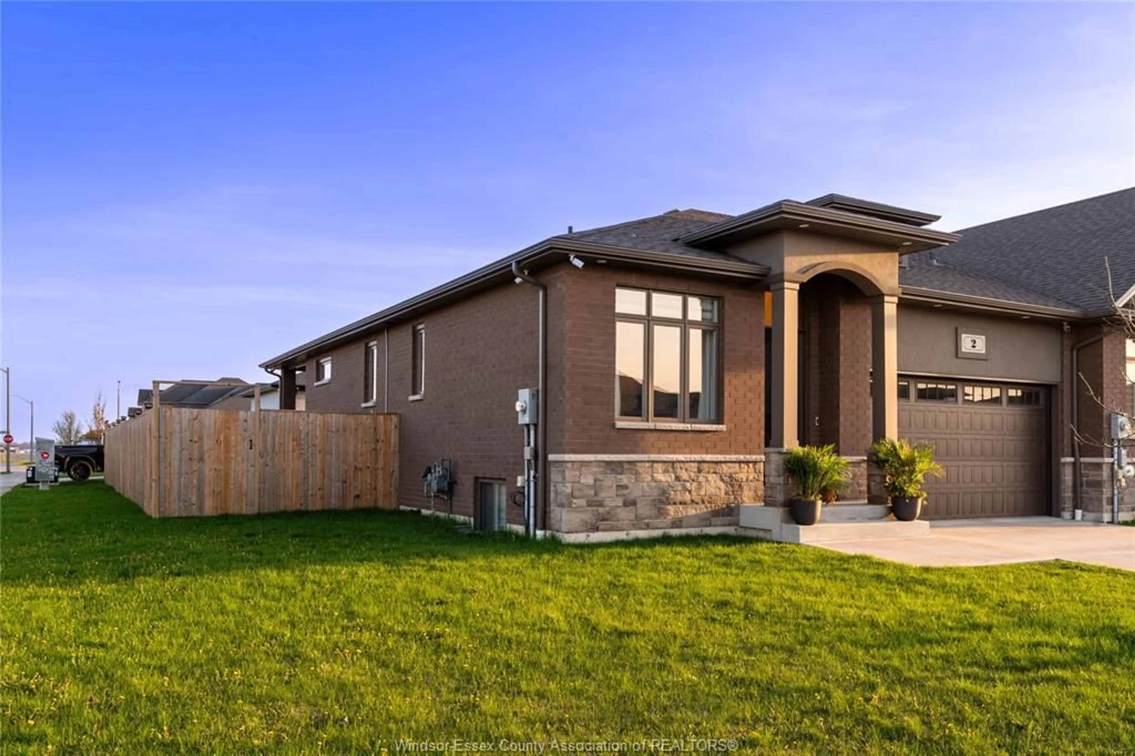 Home with brick exterior material, street for 2 SUMMERVILLE Ave, Leamington Ontario N8H 0C5
