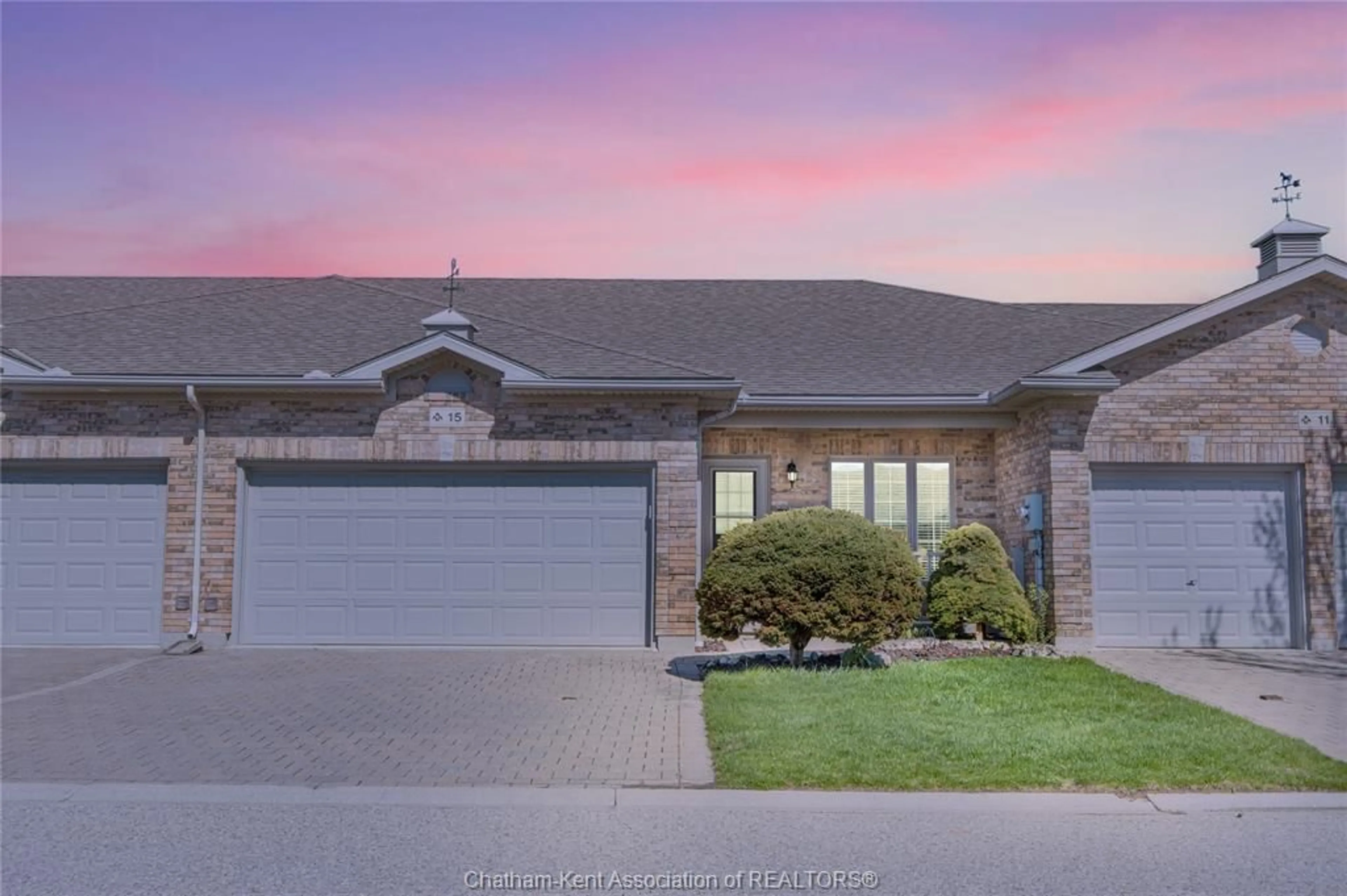 Home with brick exterior material, street for 15 HOME Pl, Chatham Ontario N7L 5P4