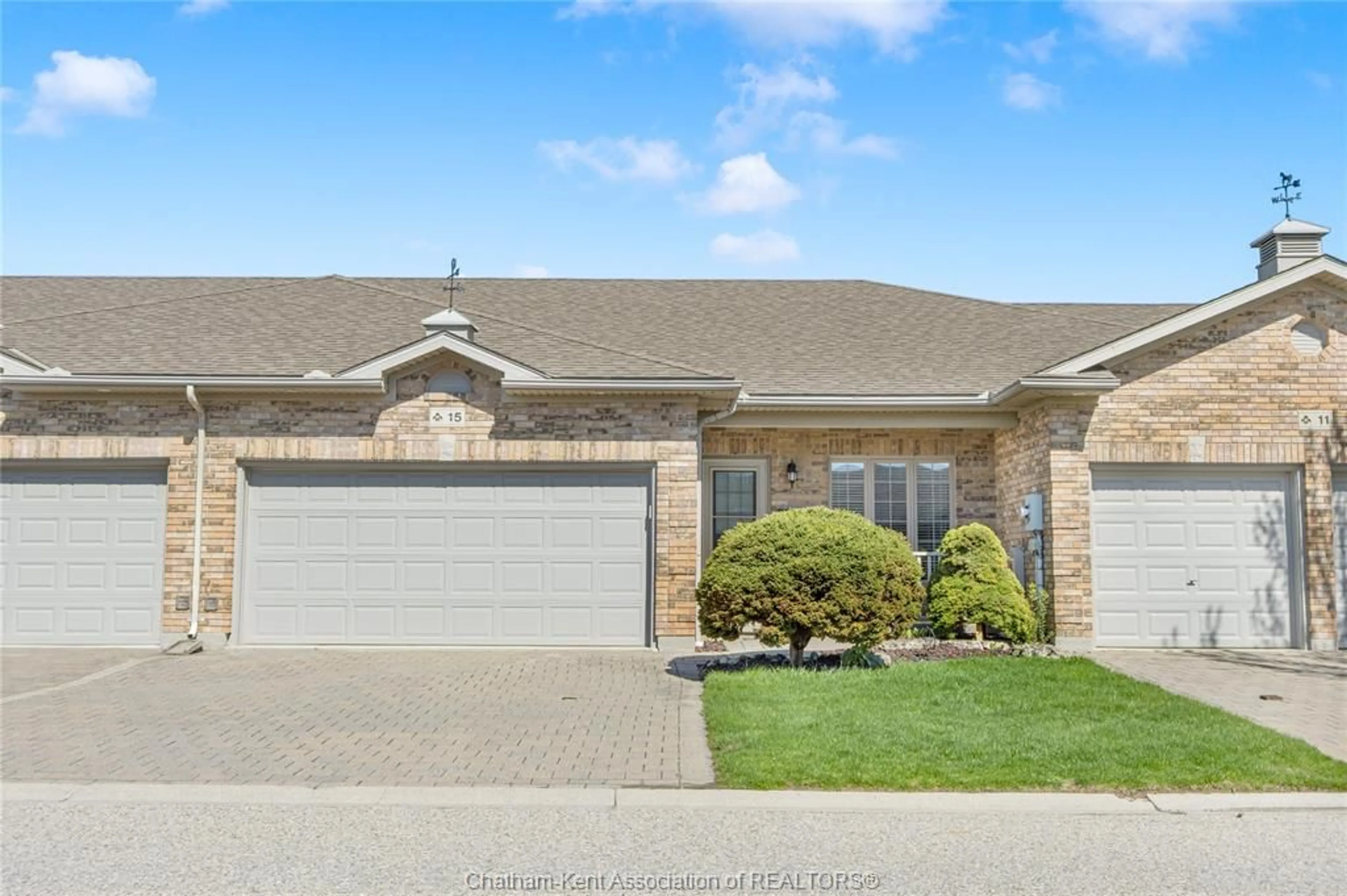 Home with brick exterior material, street for 15 HOME Pl, Chatham Ontario N7L 5P4