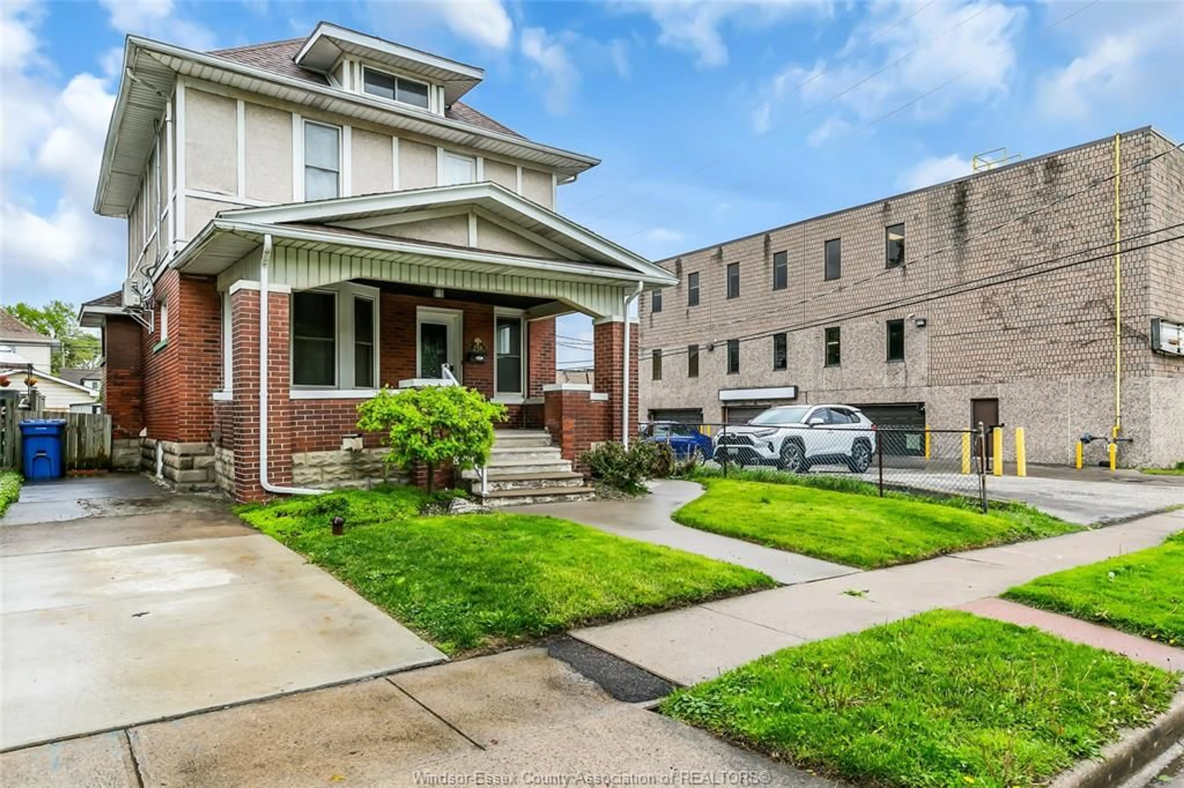 Home with brick exterior material, street for 258 ELM Ave, Windsor Ontario N9A 5G8