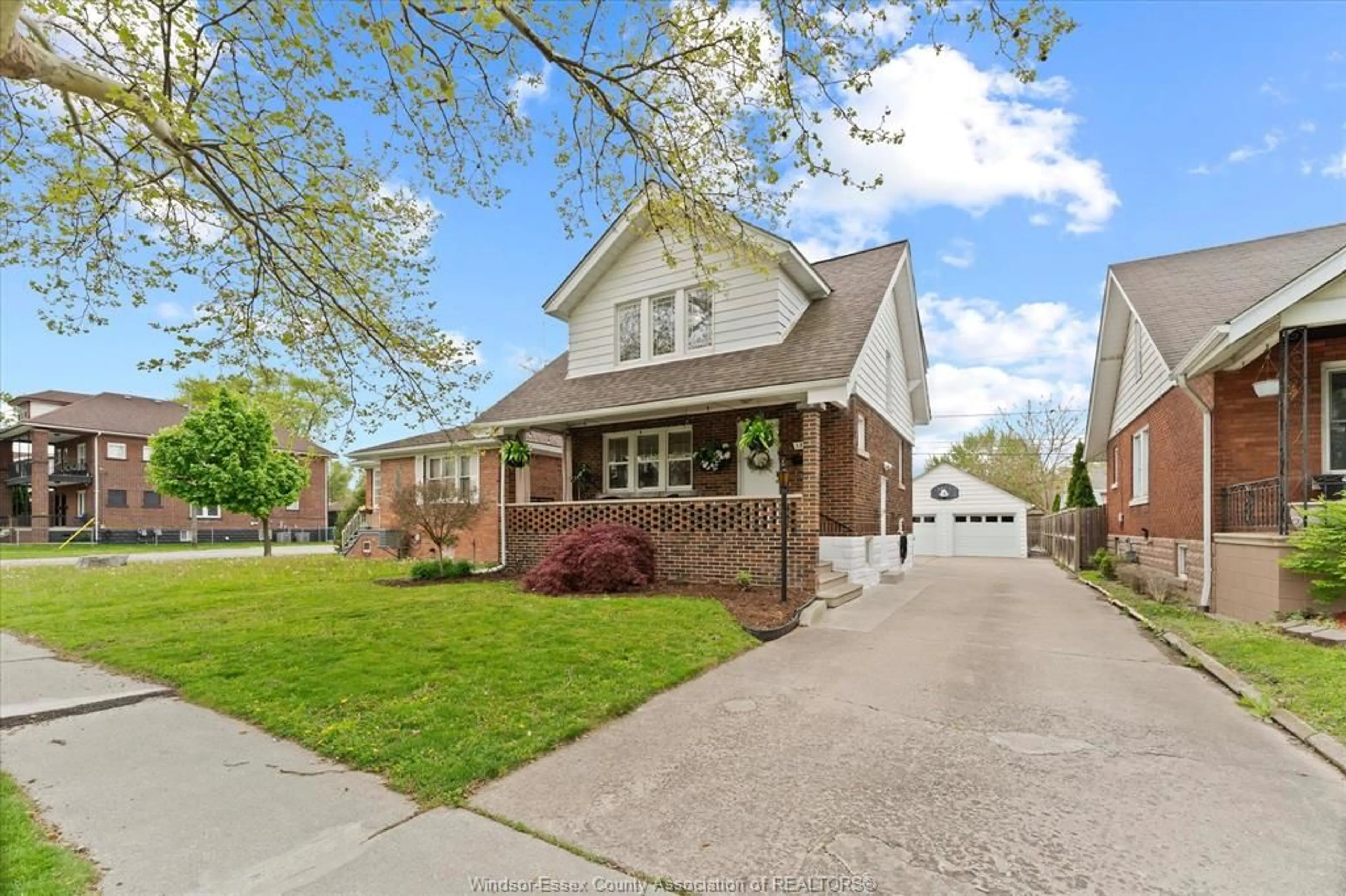 Home with brick exterior material, street for 1591 Pillette Rd, Windsor Ontario N8Y 3C3
