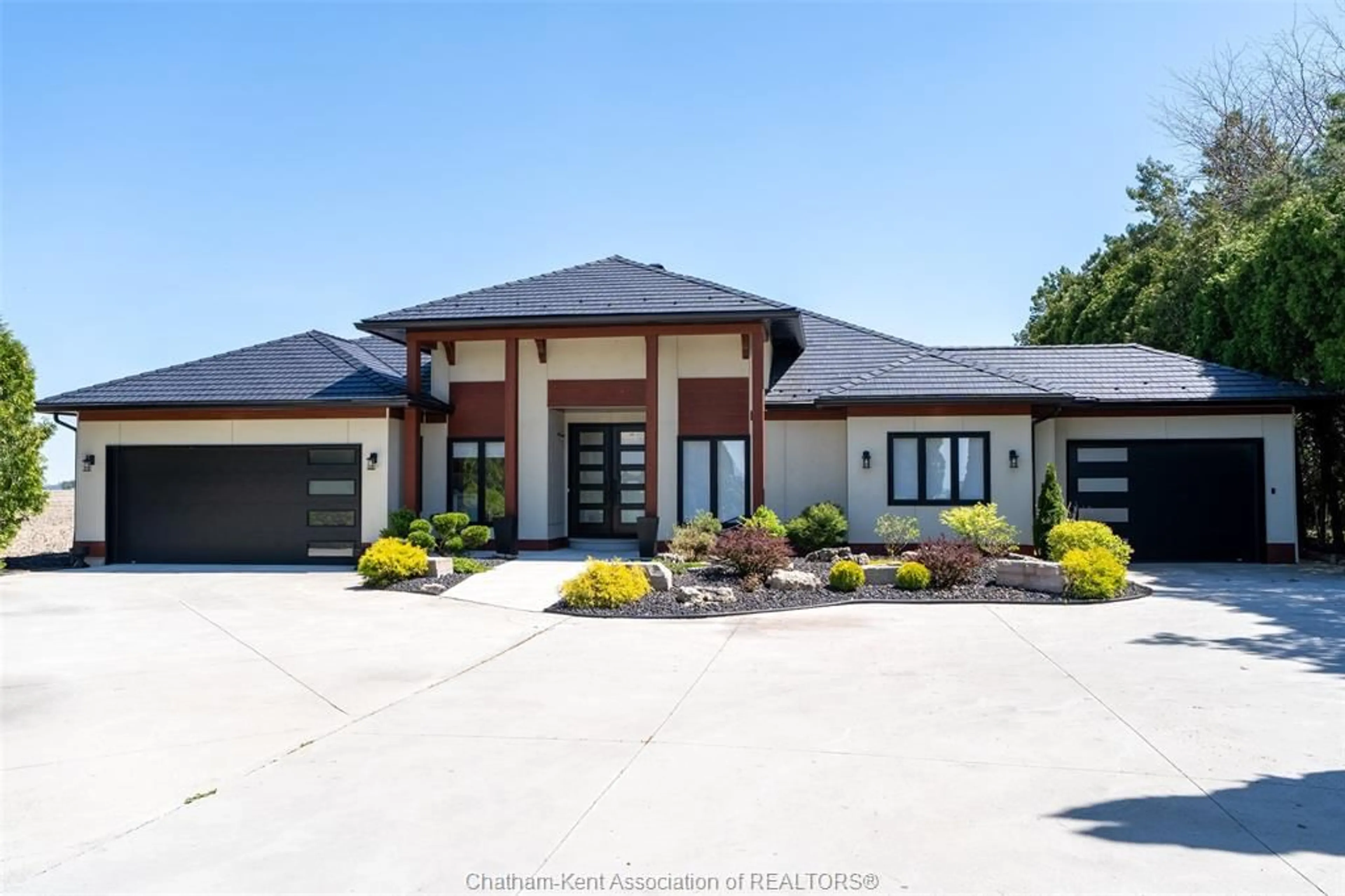 Home with brick exterior material, street for 7196 Pain Court Line, Pain Court Ontario N0P 1Z0