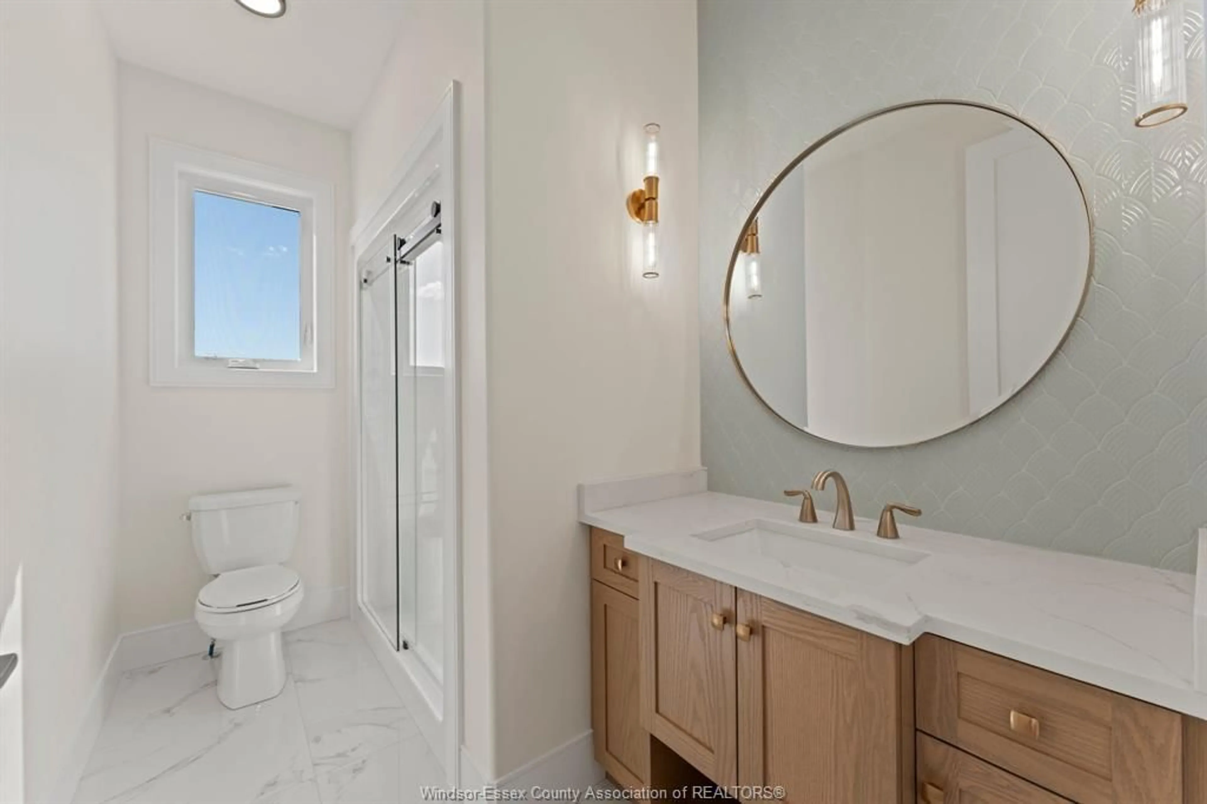 Contemporary bathroom, ceramic/tile floor for 5240 Rafael, Tecumseh Ontario N0R 1K0