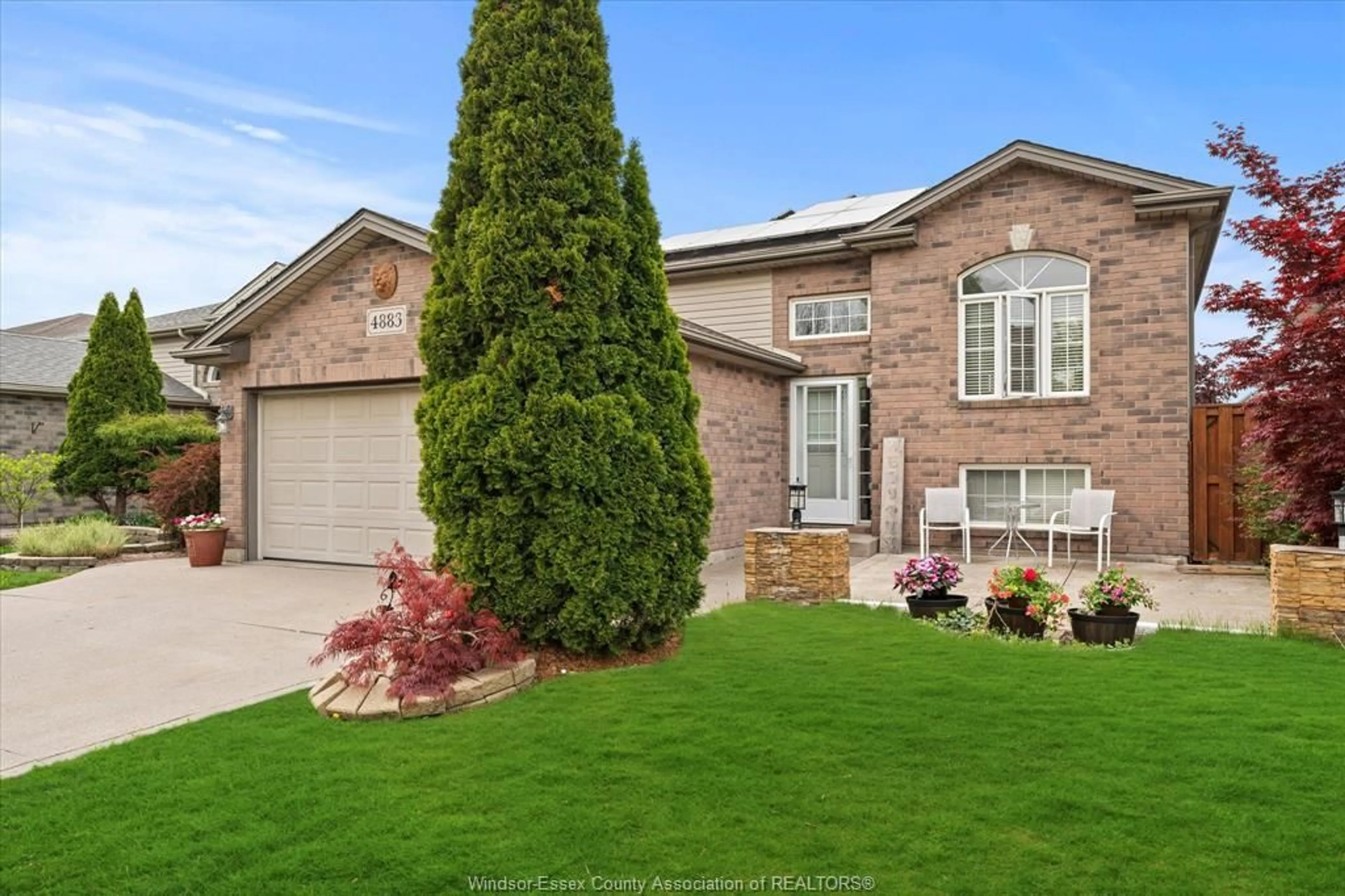 Home with brick exterior material, street for 4883 WHITEFISH, Windsor Ontario N9G 3E1
