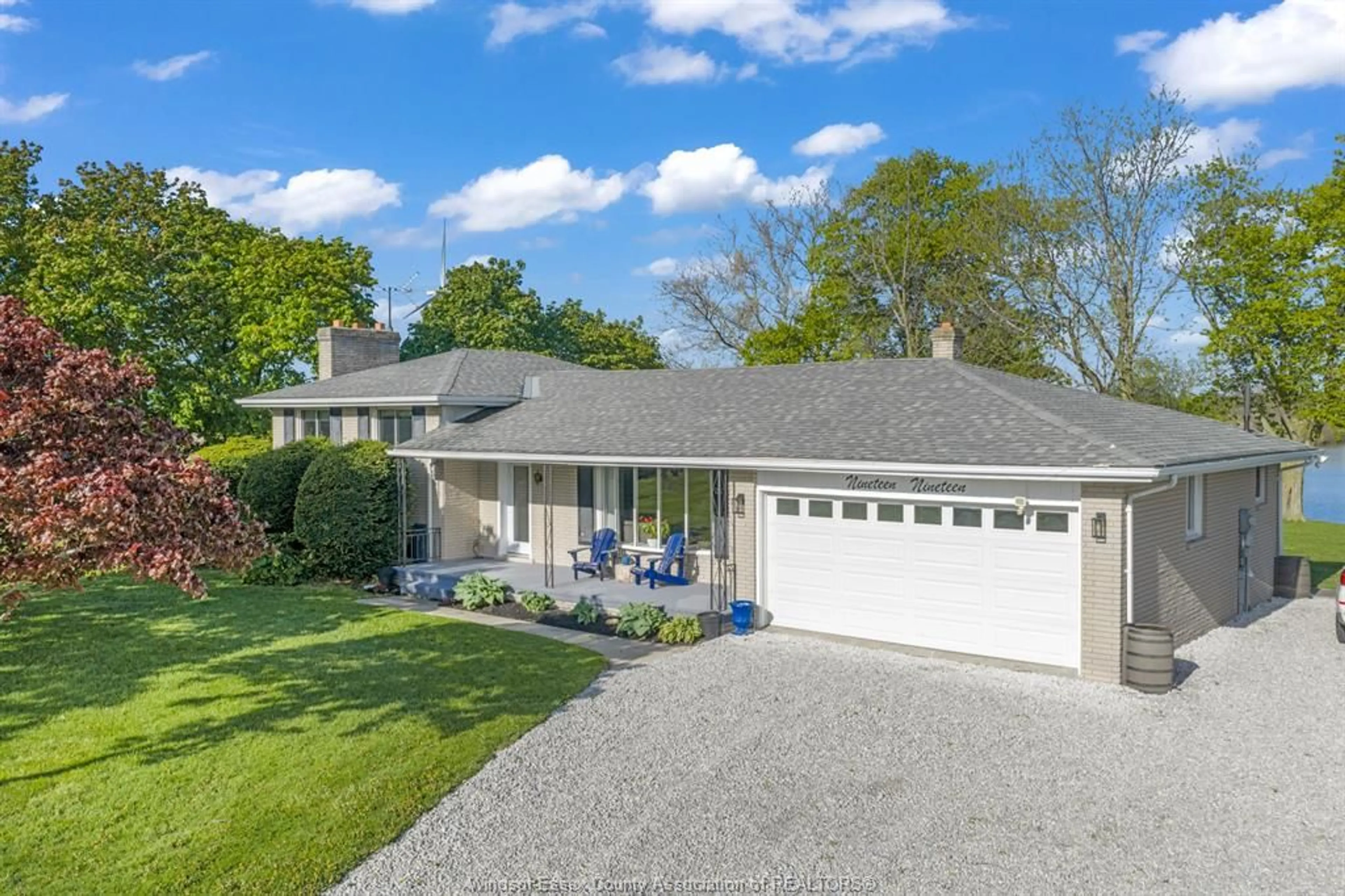 A pic from outside/outdoor area/front of a property/back of a property/a pic from drone, street for 1919 ROCHESTER TOWNLINE, Lakeshore Ontario N0R 1R0