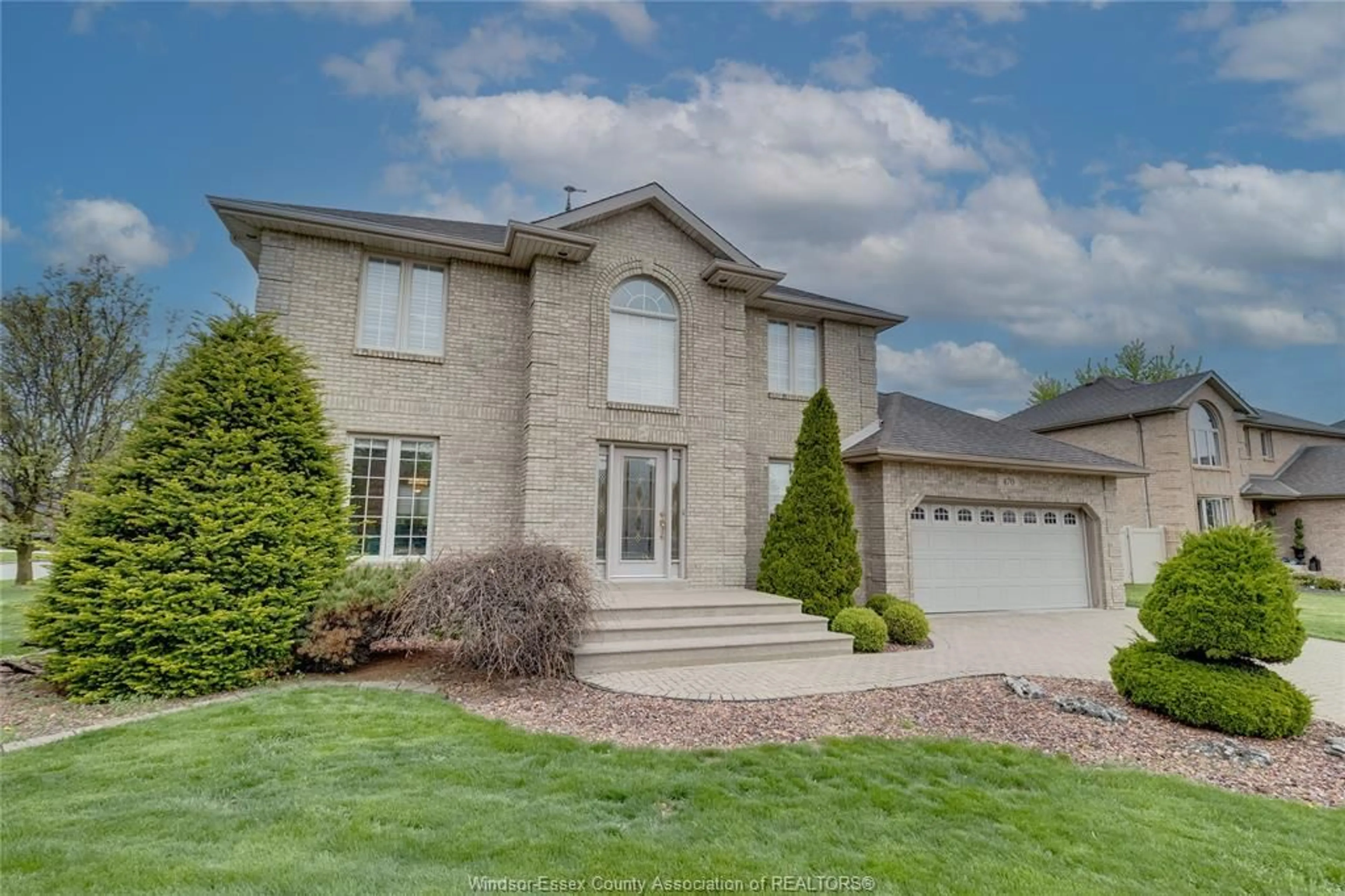 Home with brick exterior material, street for 470 CORBETT Dr, Lakeshore Ontario N8N 4R5