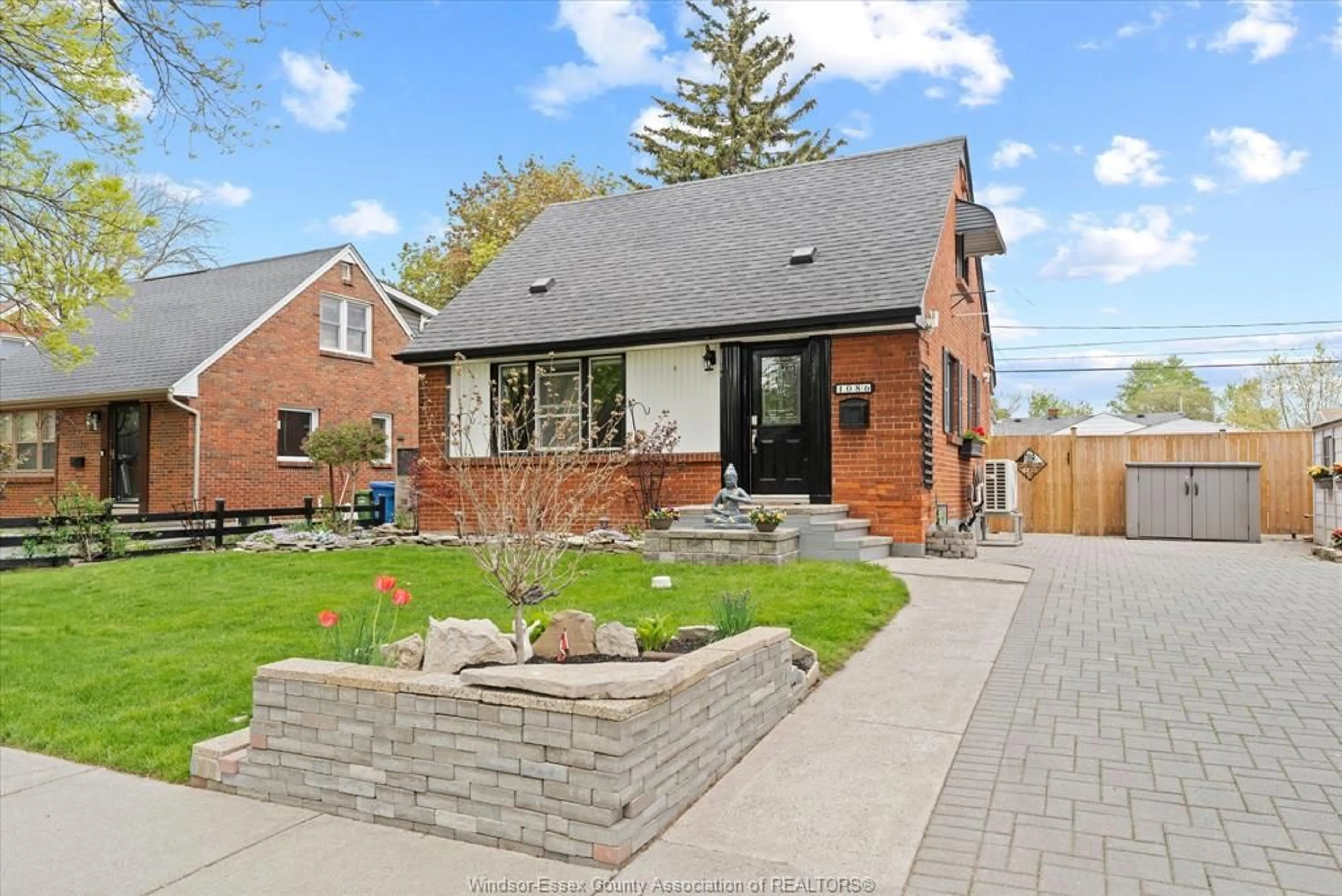 Home with brick exterior material, street for 1086 VILLAIRE Ave, Windsor Ontario N8S 2J8