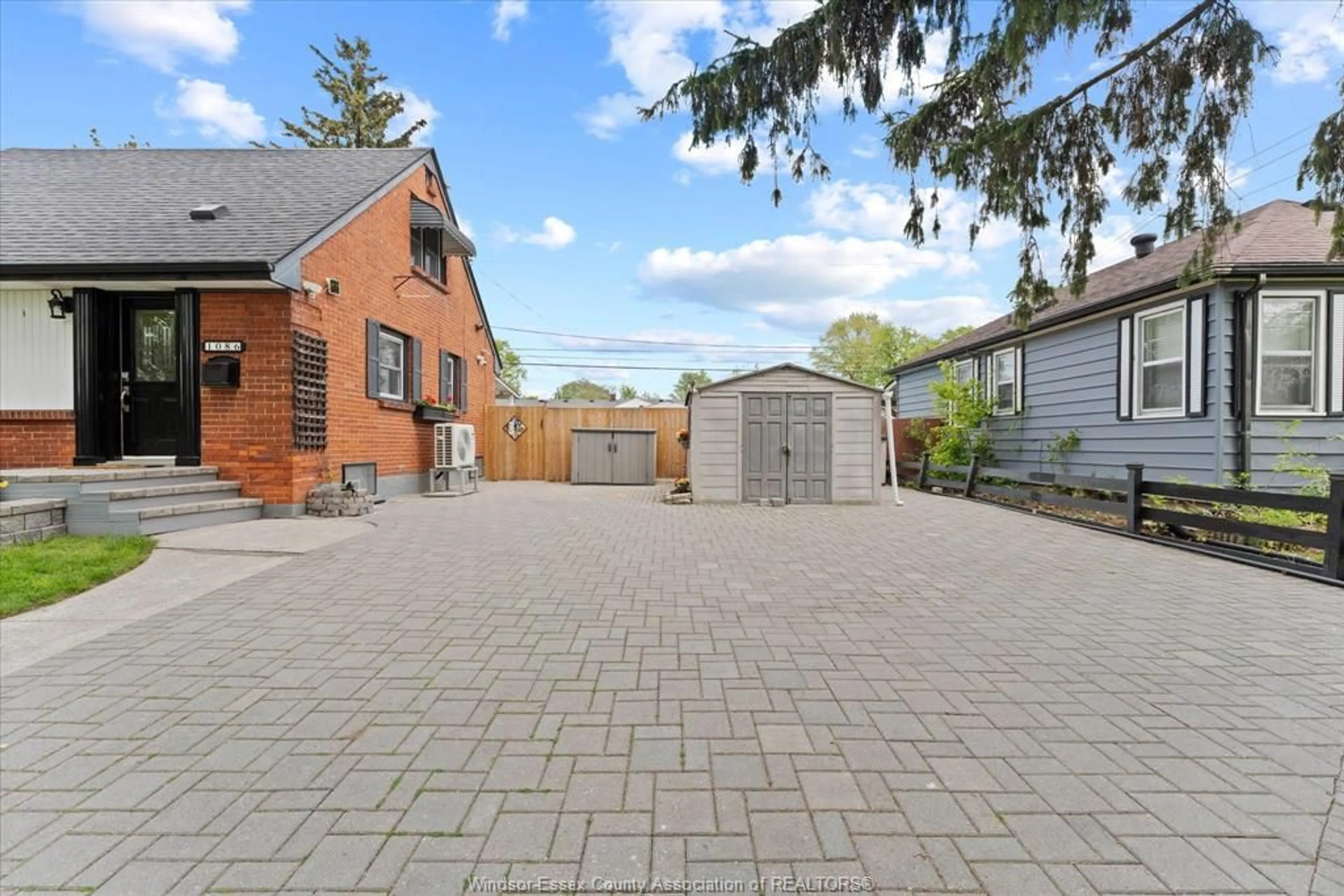 Patio, street for 1086 VILLAIRE Ave, Windsor Ontario N8S 2J8