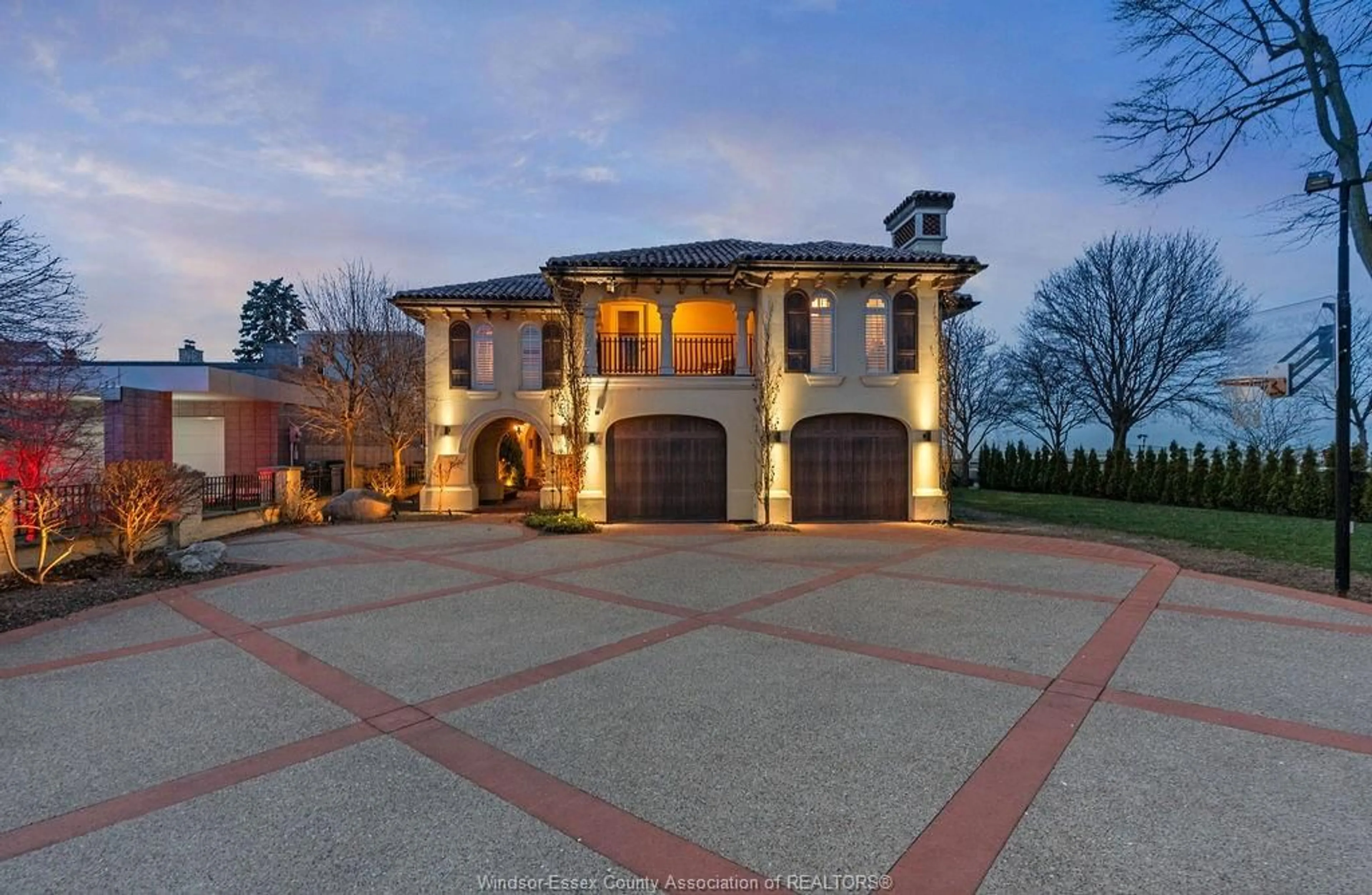 Home with brick exterior material, street for 13038 RIVERSIDE Dr, Tecumseh Ontario N8N 1A8