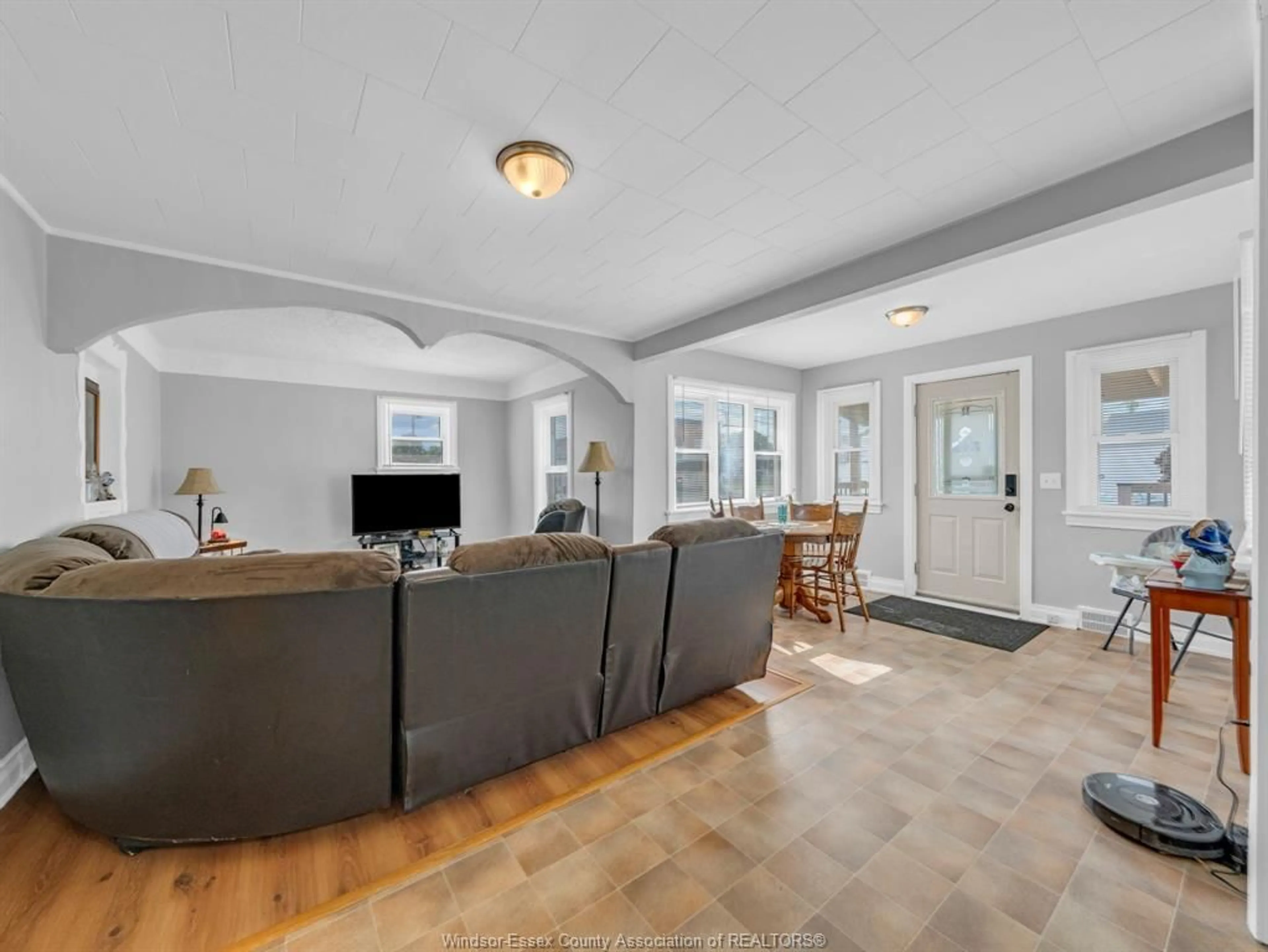 Living room with furniture, unknown for 32 Centre St, Harrow Ontario N0R 1G0