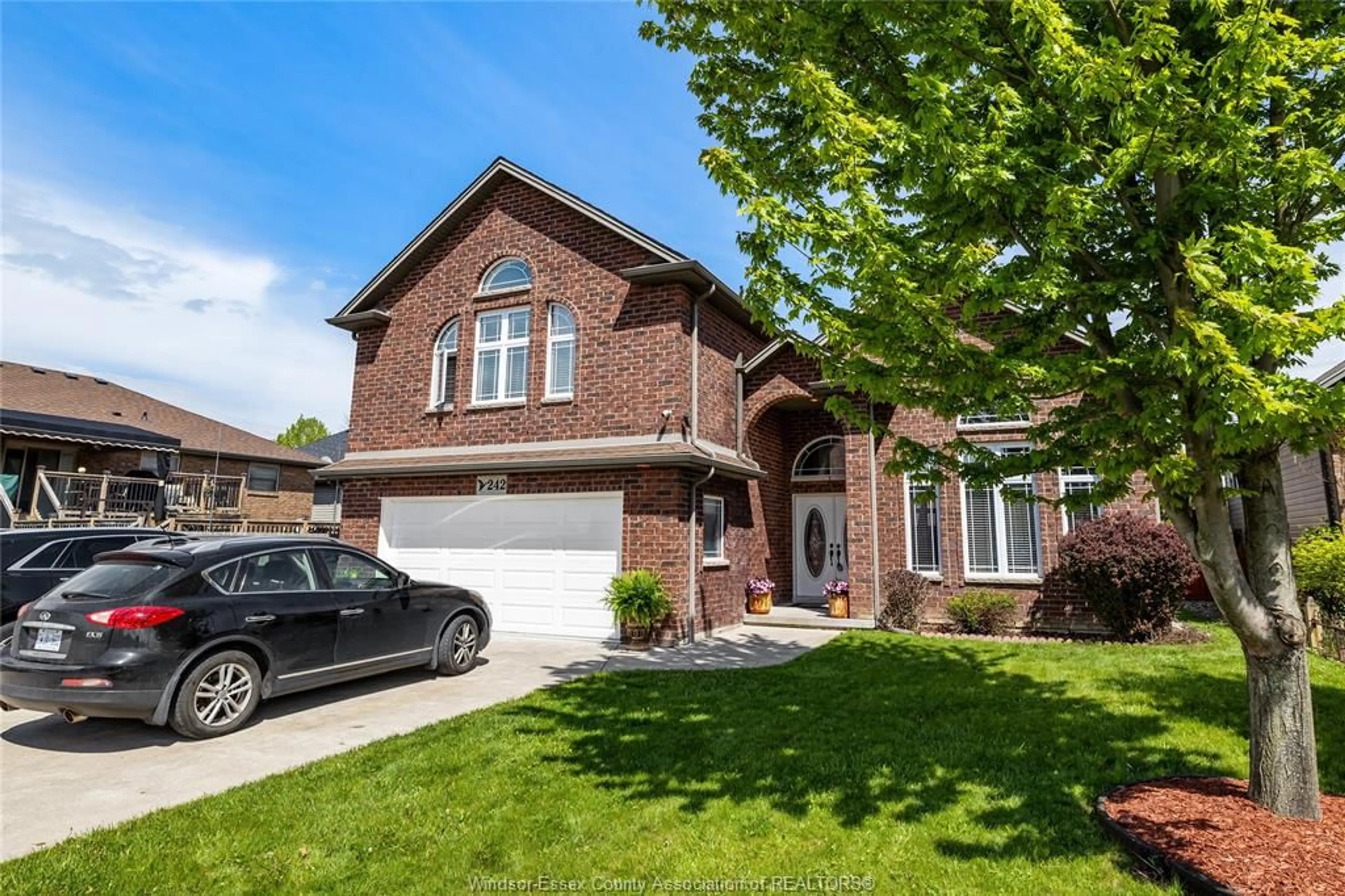 Home with brick exterior material, street for 242 DONALD Cres, Belle River Ontario N8L 0P2