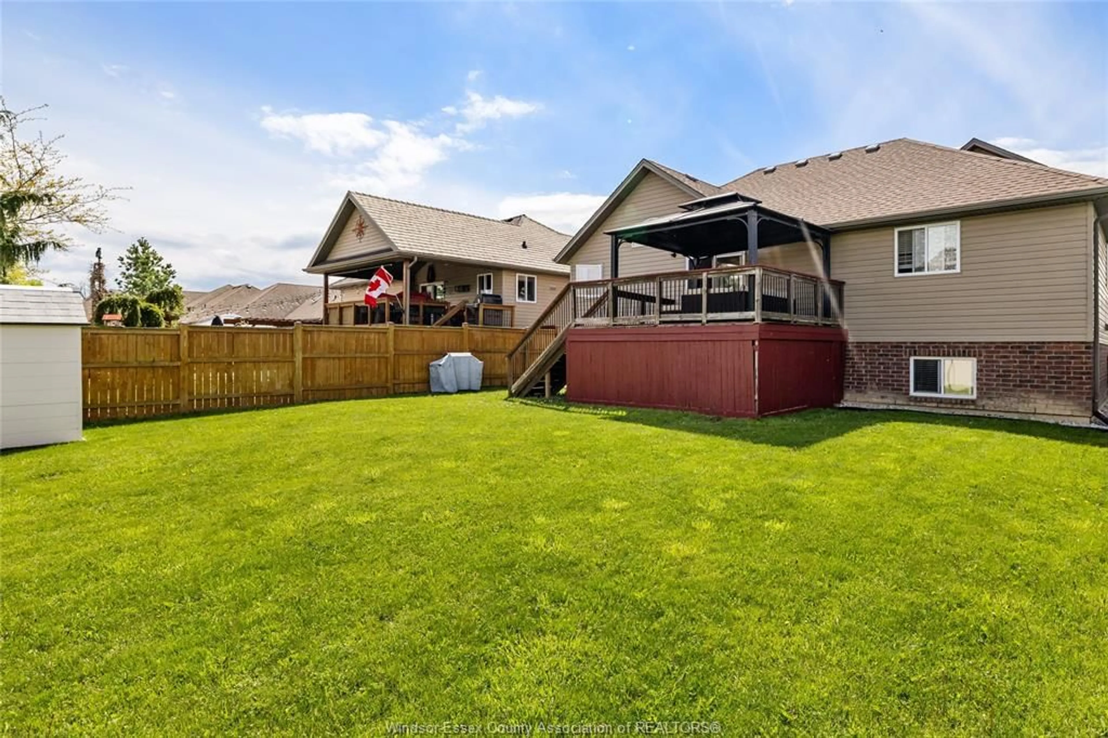 Patio, water/lake/river/ocean view for 242 DONALD Cres, Belle River Ontario N8L 0P2