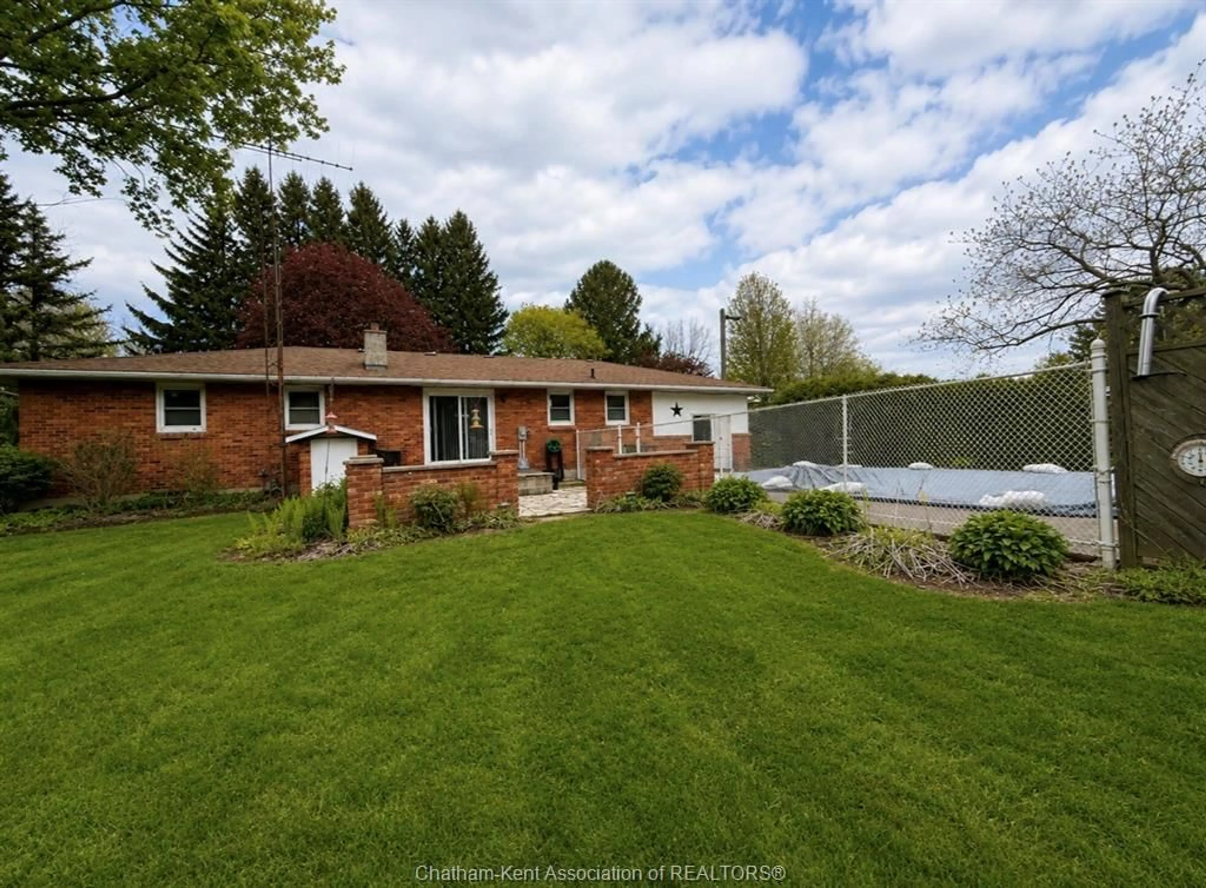A pic from outside/outdoor area/front of a property/back of a property/a pic from drone, water/lake/river/ocean view for 67 Ebenezer St, Ridgetown Ontario N0P 2C0