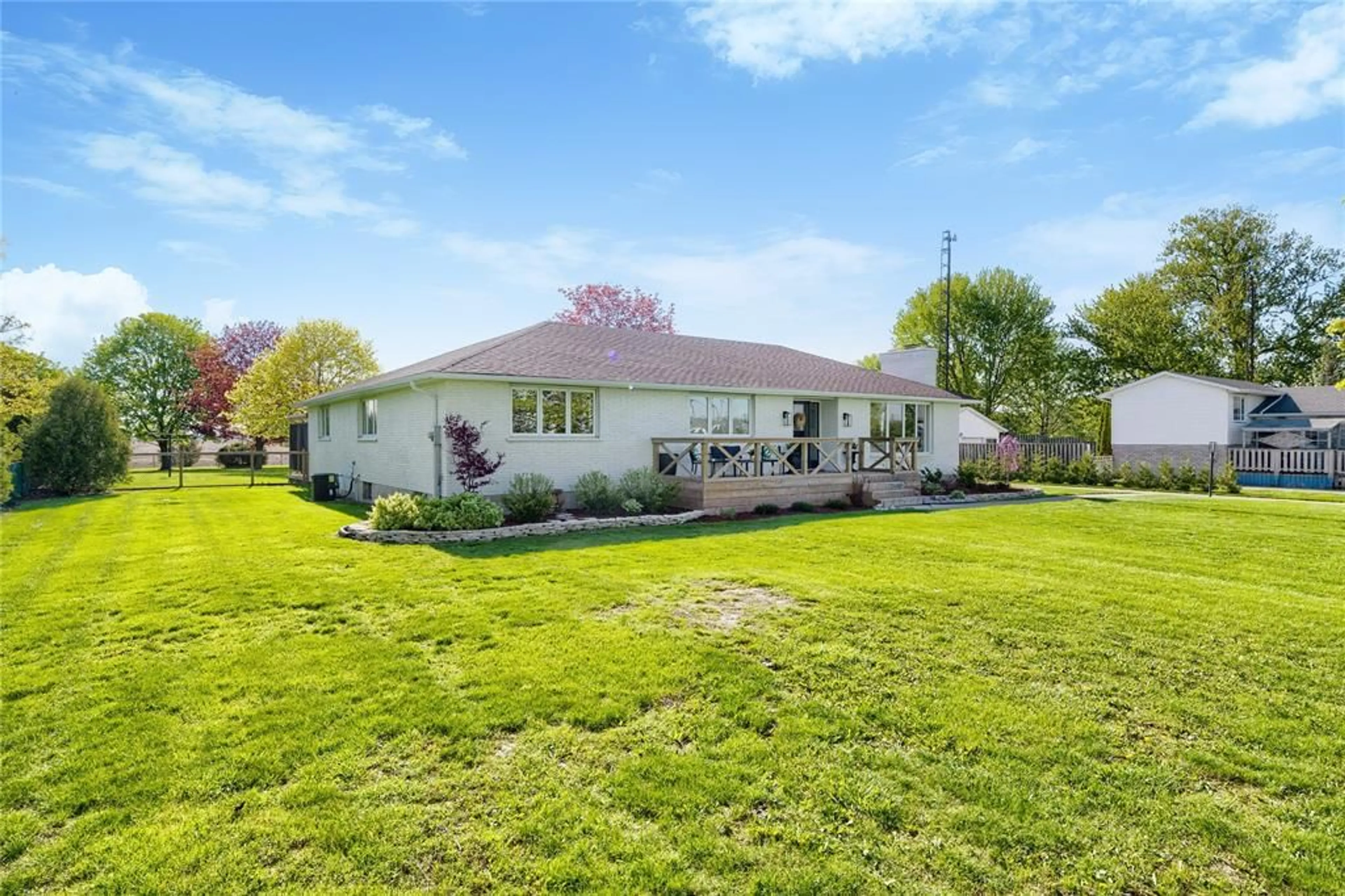 A pic from outside/outdoor area/front of a property/back of a property/a pic from drone, water/lake/river/ocean view for 5328 MANDAUMIN Rd, Plympton-Wyoming Ontario N7T 7H3