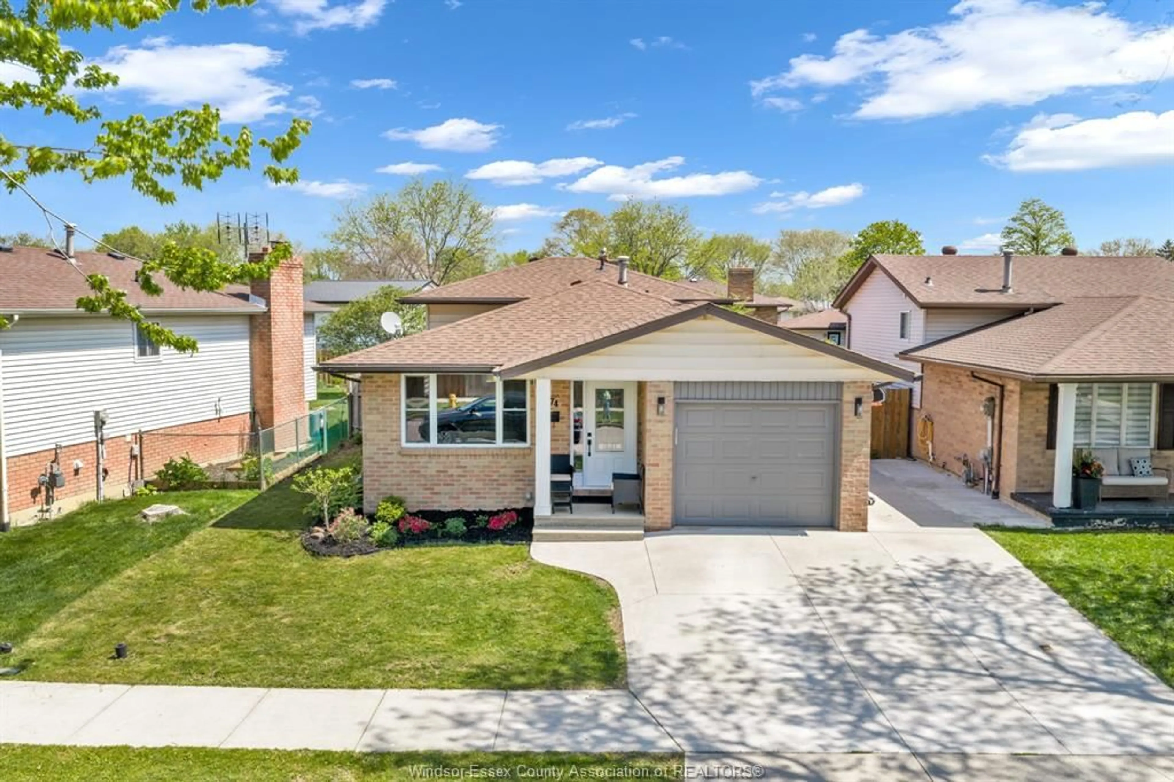 Home with brick exterior material, street for 3474 DEERBROOK, Windsor Ontario N8R 2E4