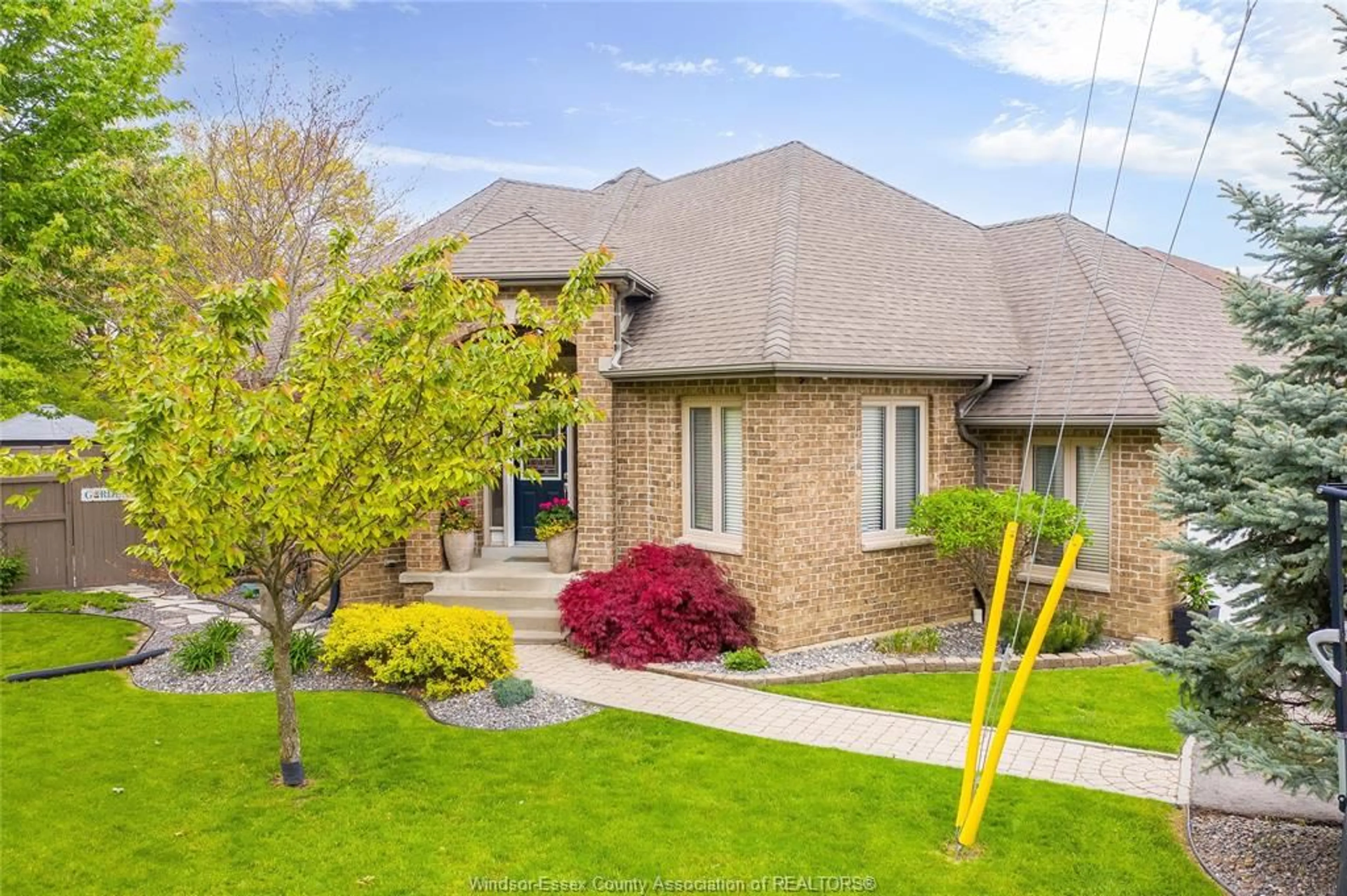 Home with brick exterior material, street for 7840 STELLA Cres, Windsor Ontario N8T 3R8