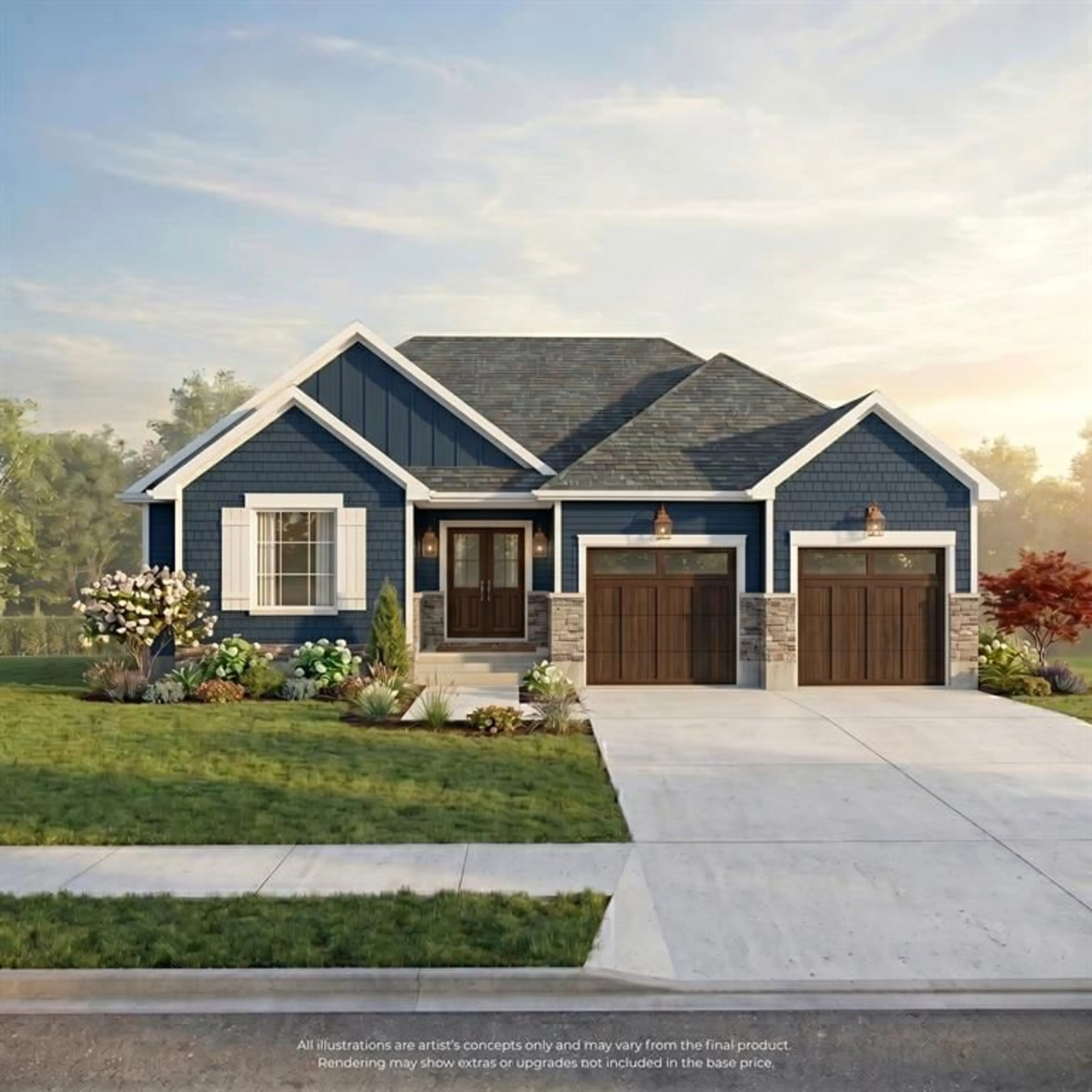 Home with brick exterior material, street for 133 FRASER Cres, Lambton Shores Ontario N0N 1J0