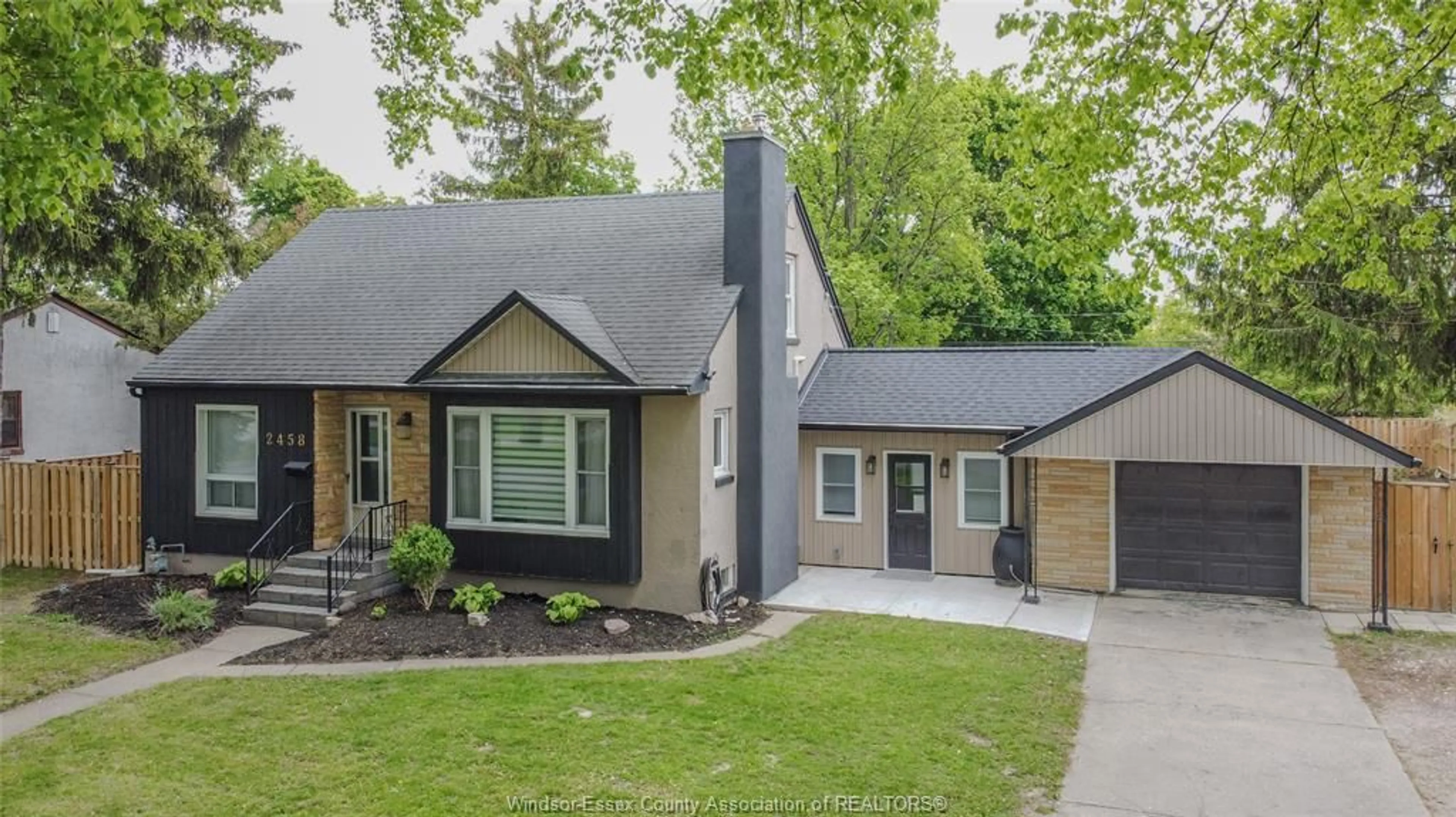 Home with brick exterior material, street for 2458 Buckingham Dr, Windsor Ontario N8T 2B5