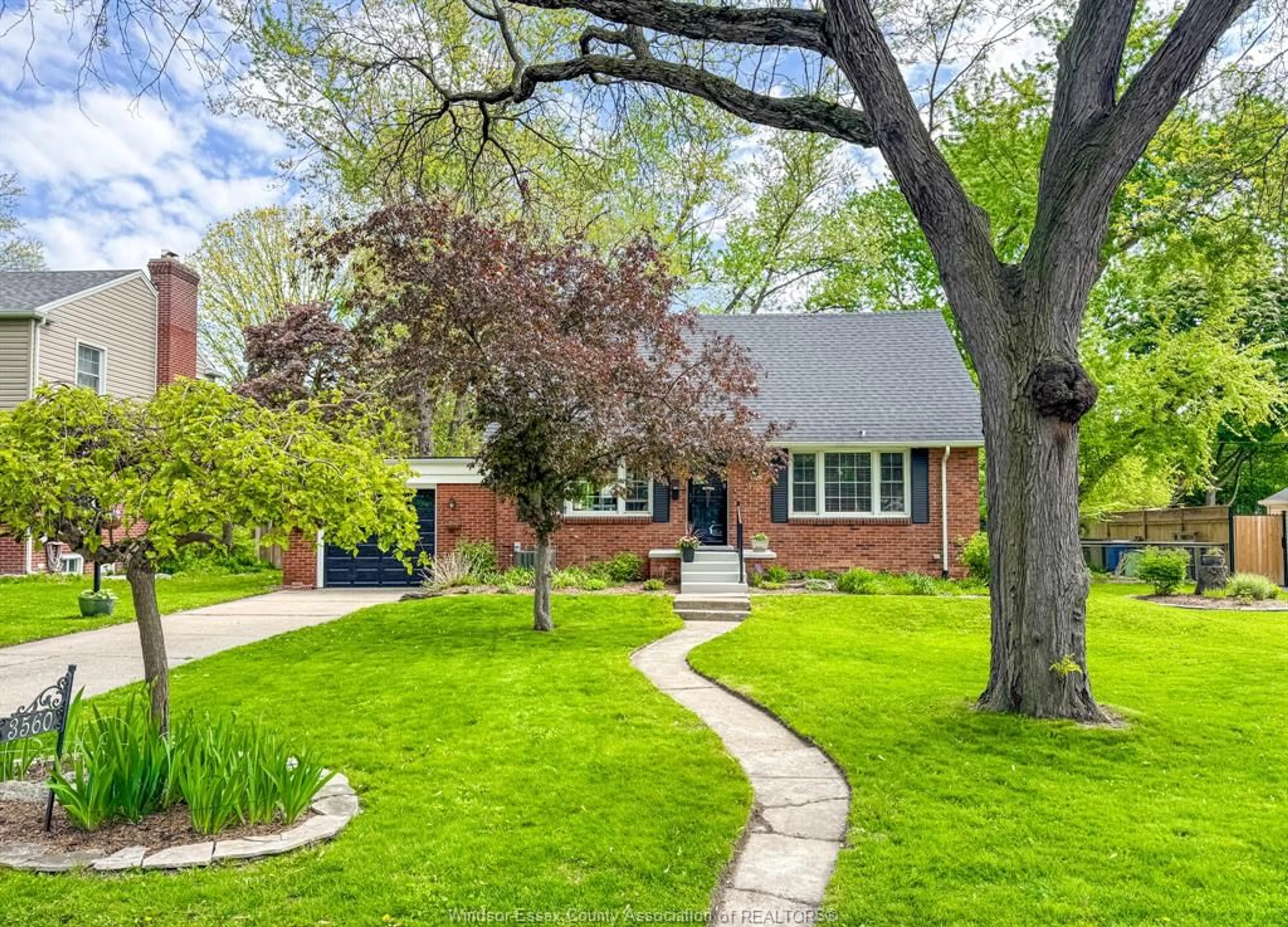 Home with brick exterior material, street for 3560 CHURCH ST, Windsor Ontario N9E 1V8