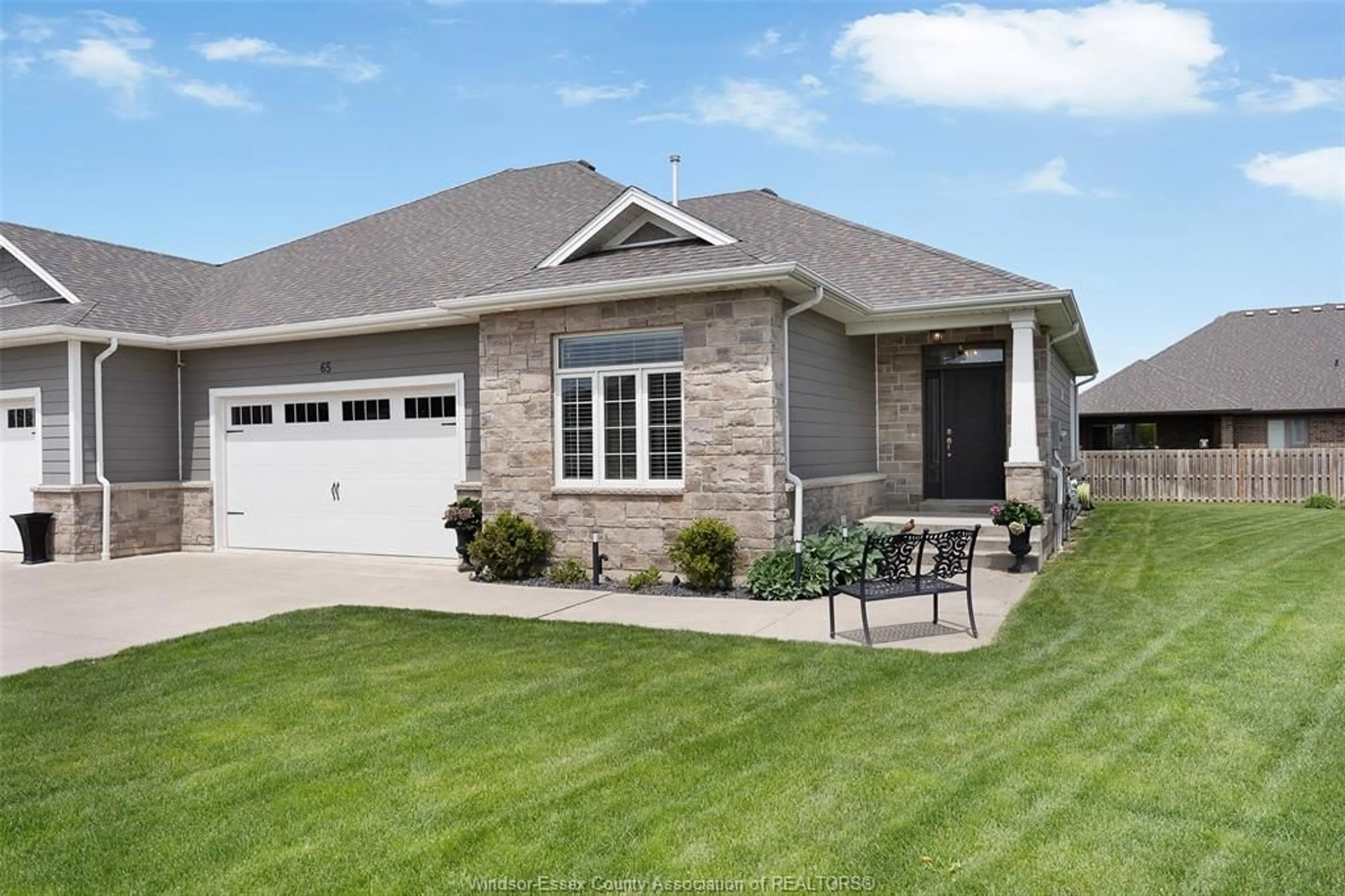 Home with brick exterior material, street for 65 ROBIN Crt, Kingsville Ontario N9Y 0E1