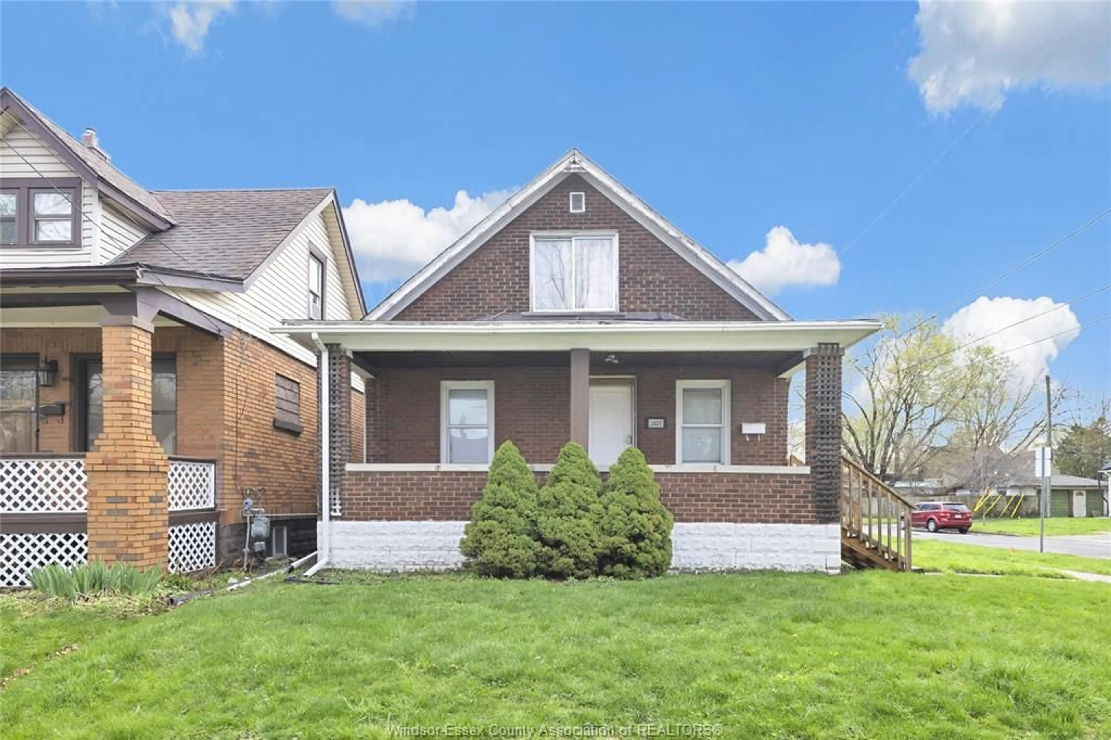 Home with brick exterior material, street for 3497 PETER St, Windsor Ontario N9C 1J4
