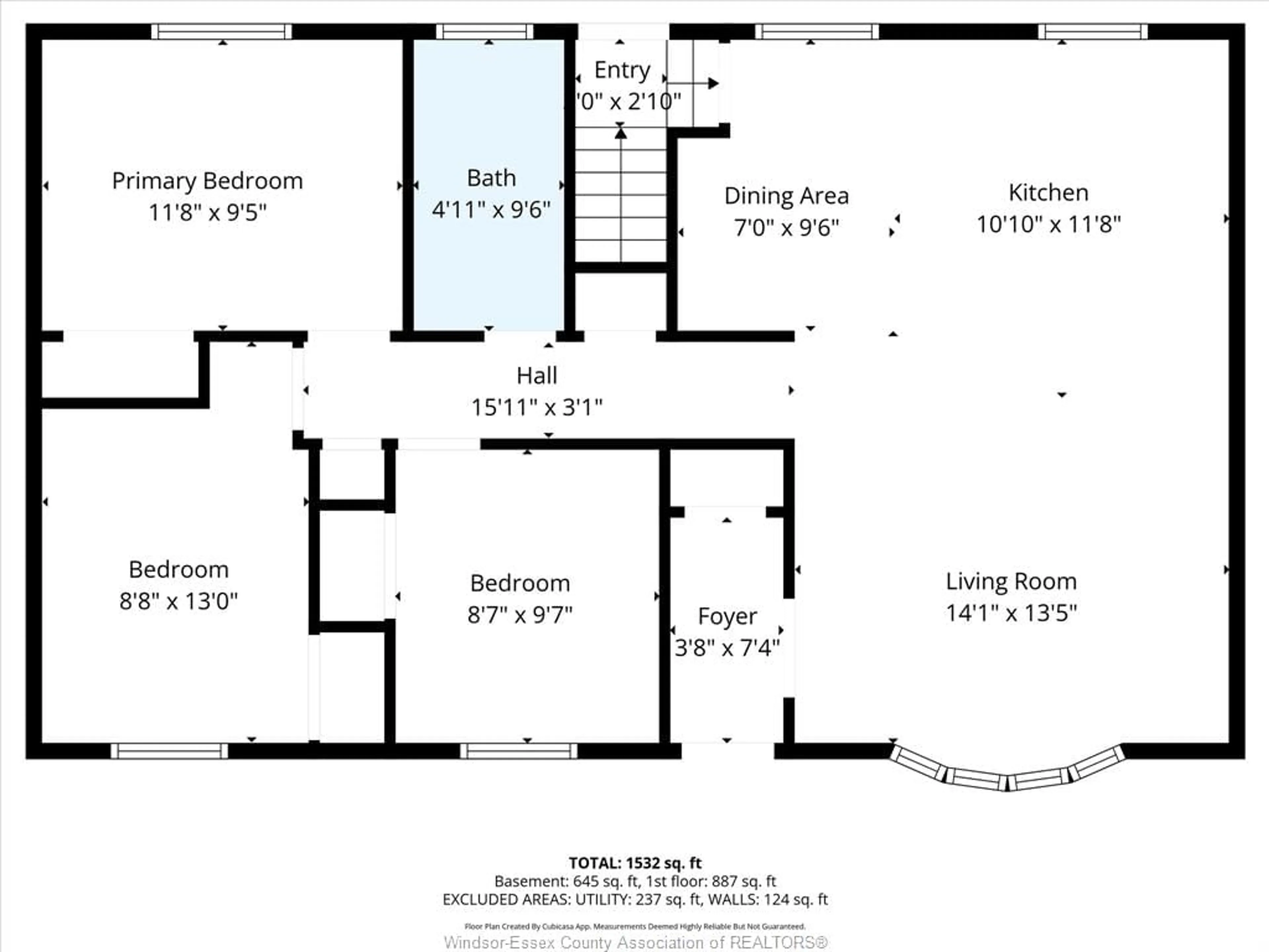 Floor plan for 28 St. Charles, Amherstburg Ontario N9V 3J7