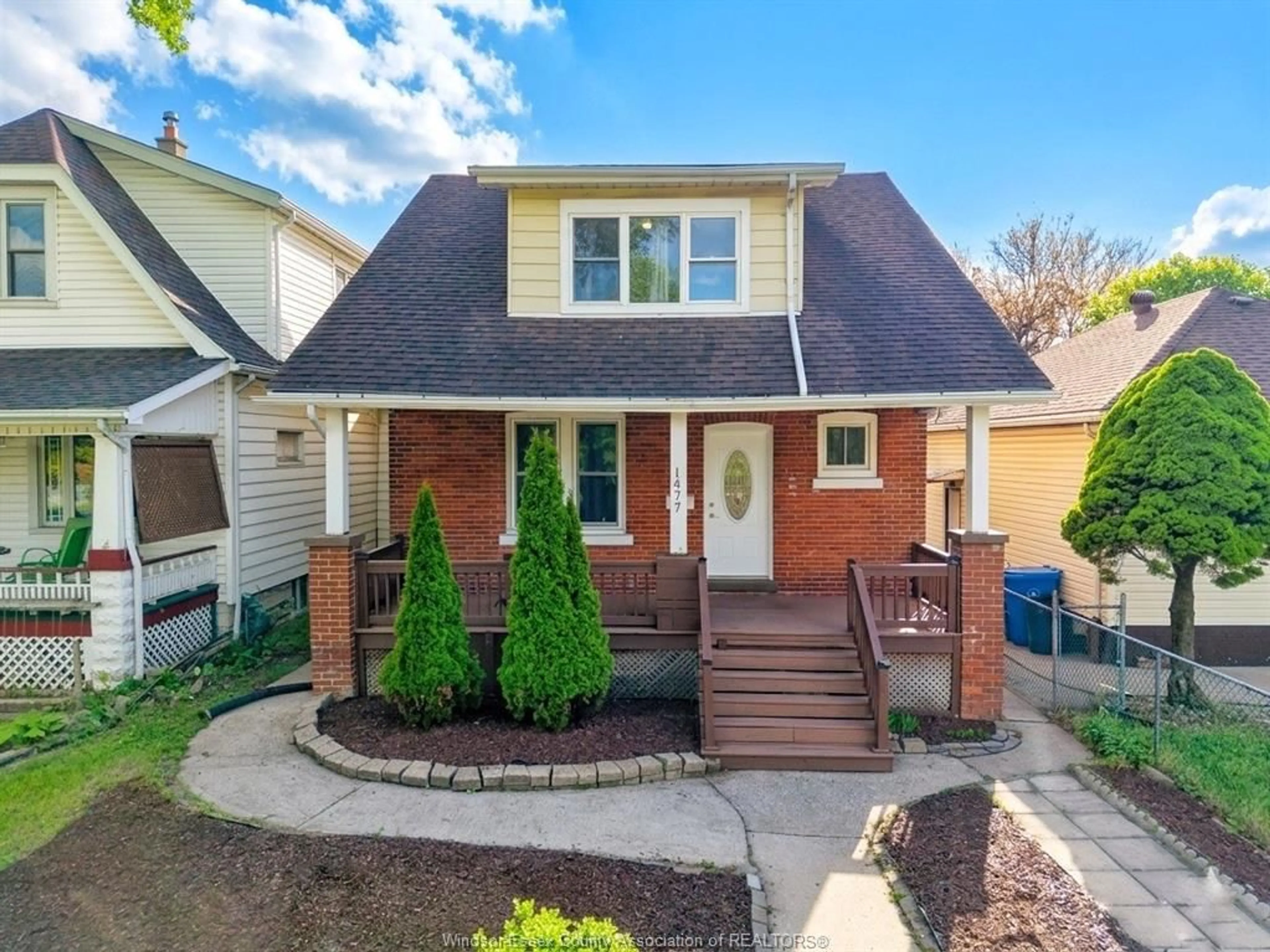 Home with brick exterior material, street for 1477 ELSMERE Ave, Windsor Ontario N8X 4H1