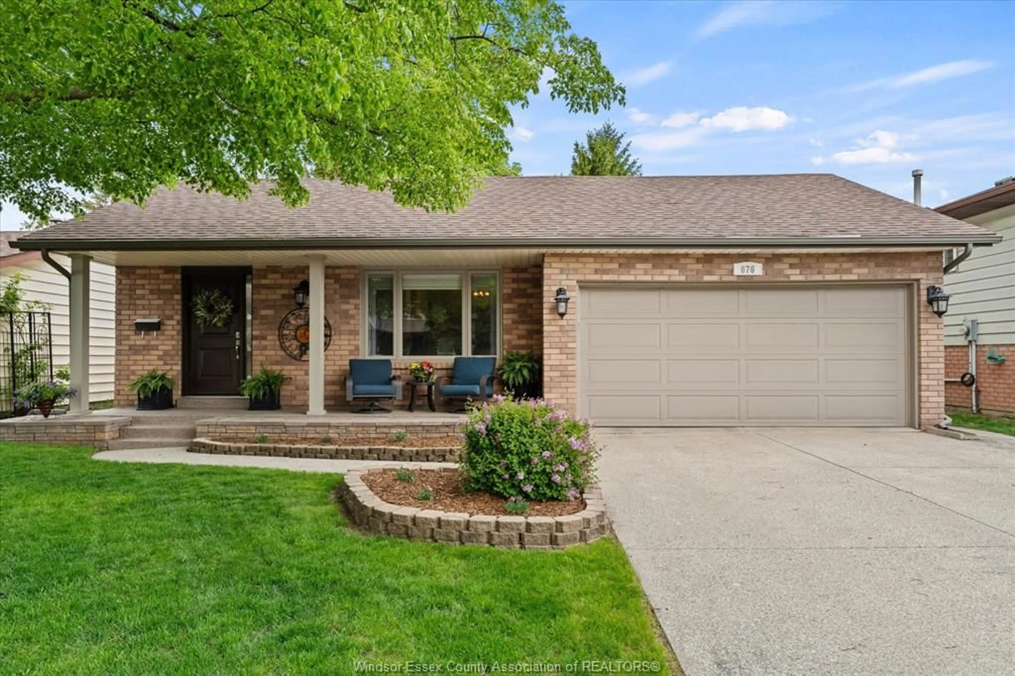 Home with brick exterior material, street for 676 GAUTHIER Dr, Tecumseh Ontario N8N 3P8