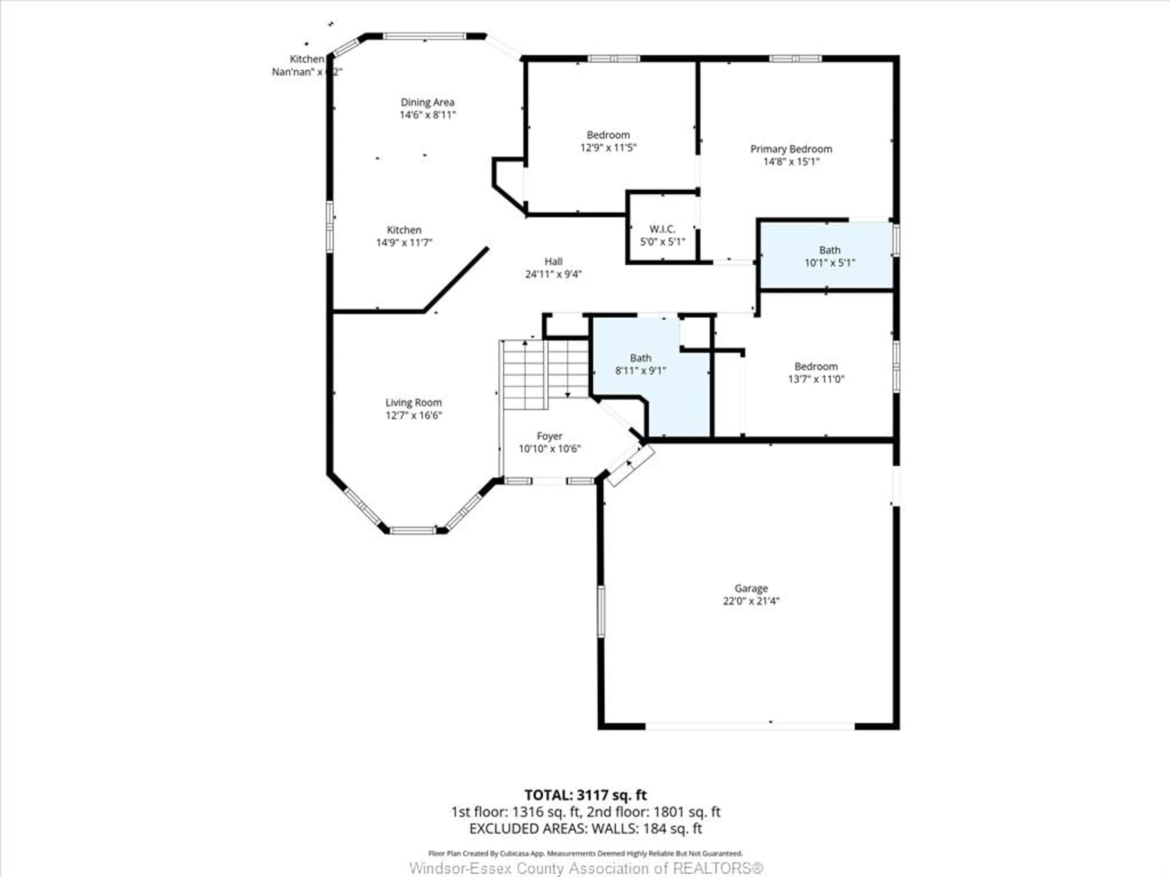 Floor plan for 978 Wride Ave, Kingsville Ontario N9Y 4B7