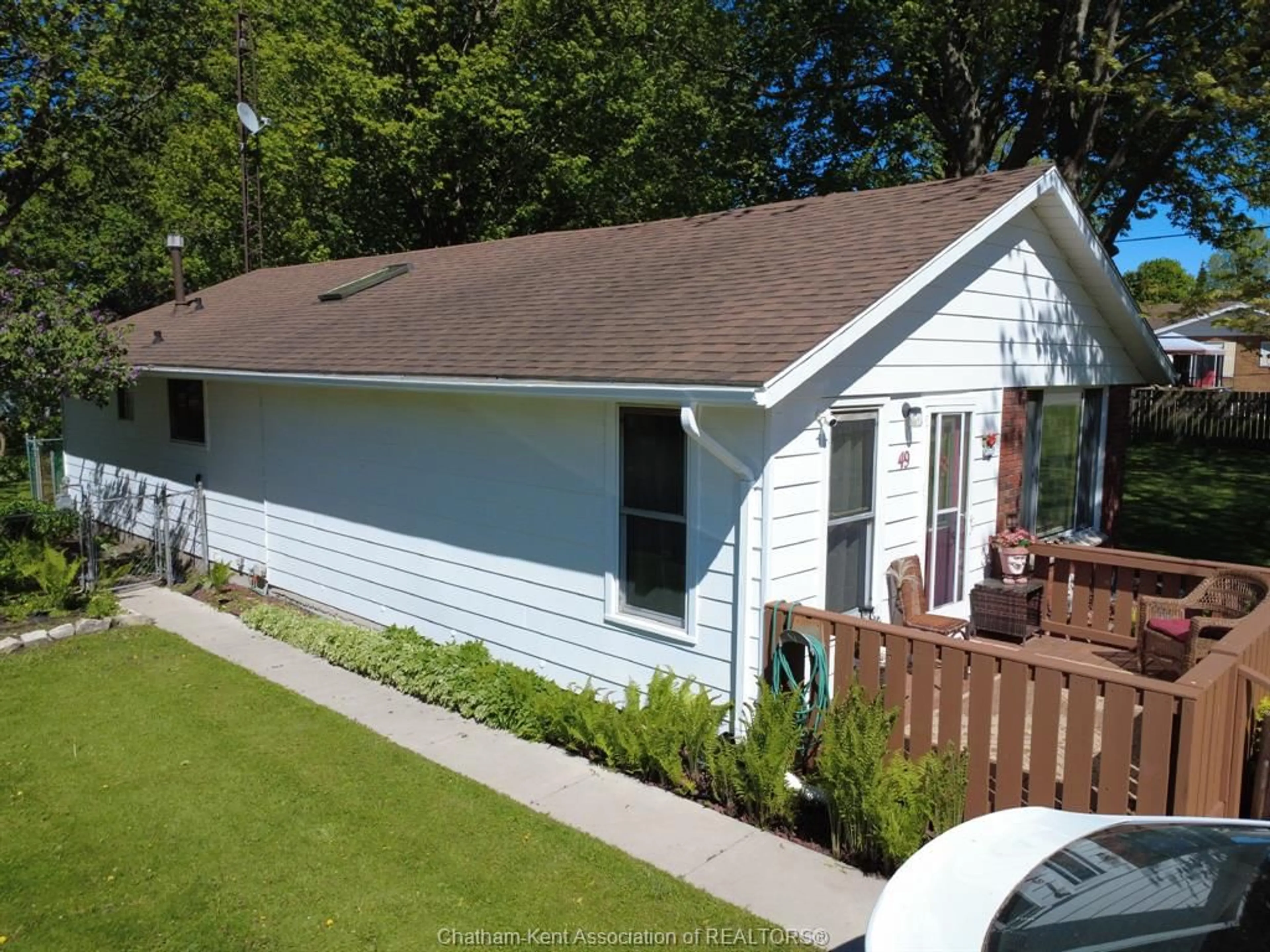 Home with vinyl exterior material, street for 49 William St, Blenheim Ontario N0P 1A0