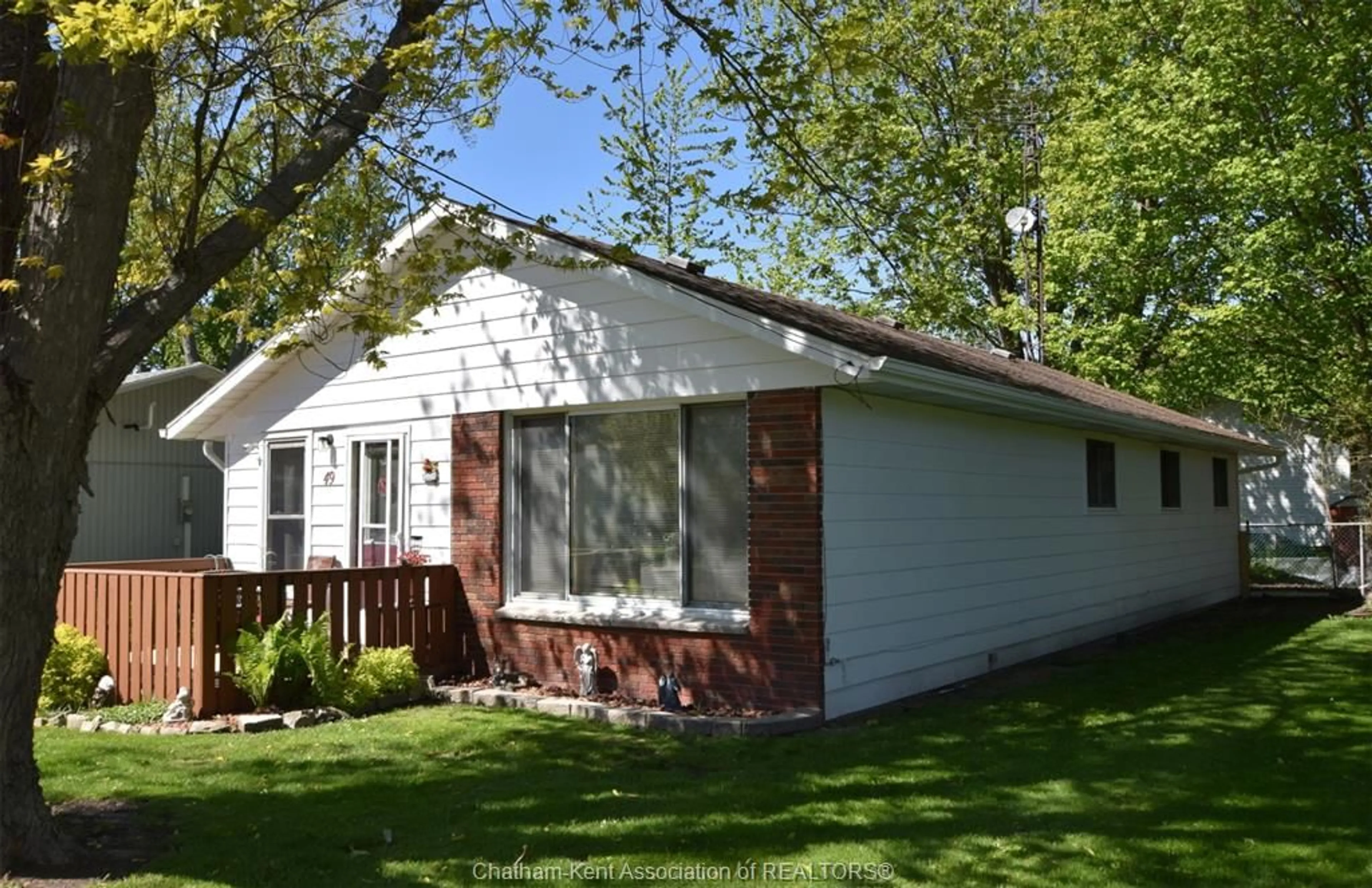 Home with vinyl exterior material, street for 49 William St, Blenheim Ontario N0P 1A0