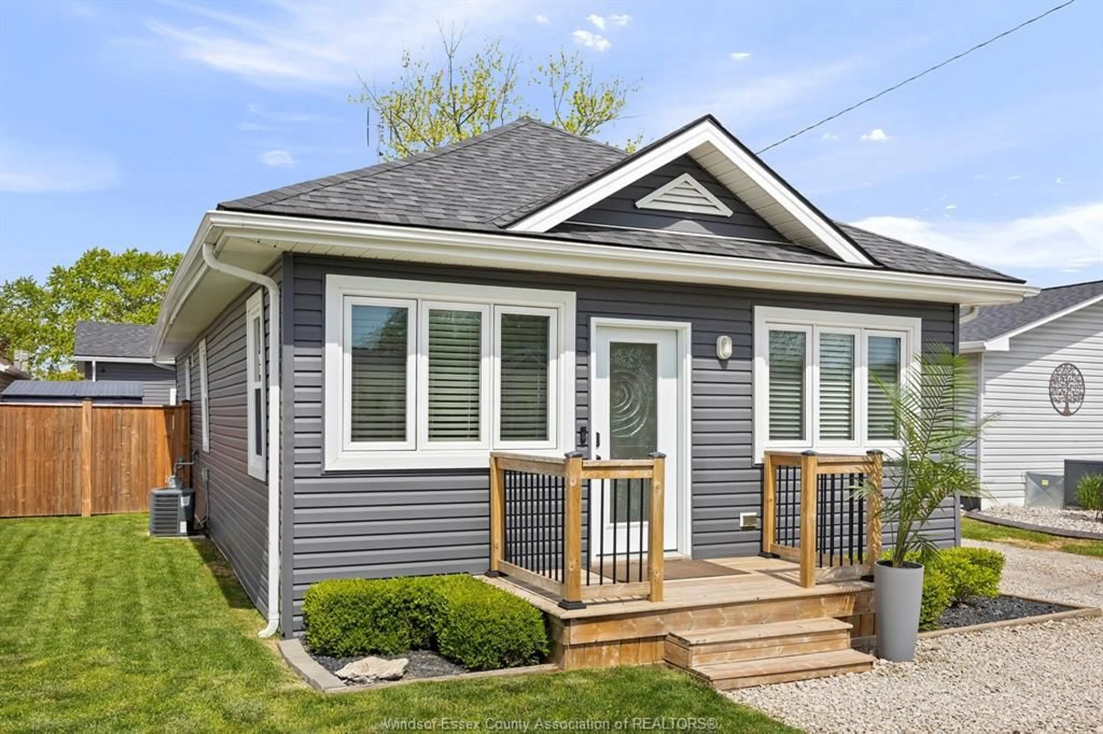 Home with vinyl exterior material, street for 161 EAST PUCE, Lakeshore Ontario N0R 1A0