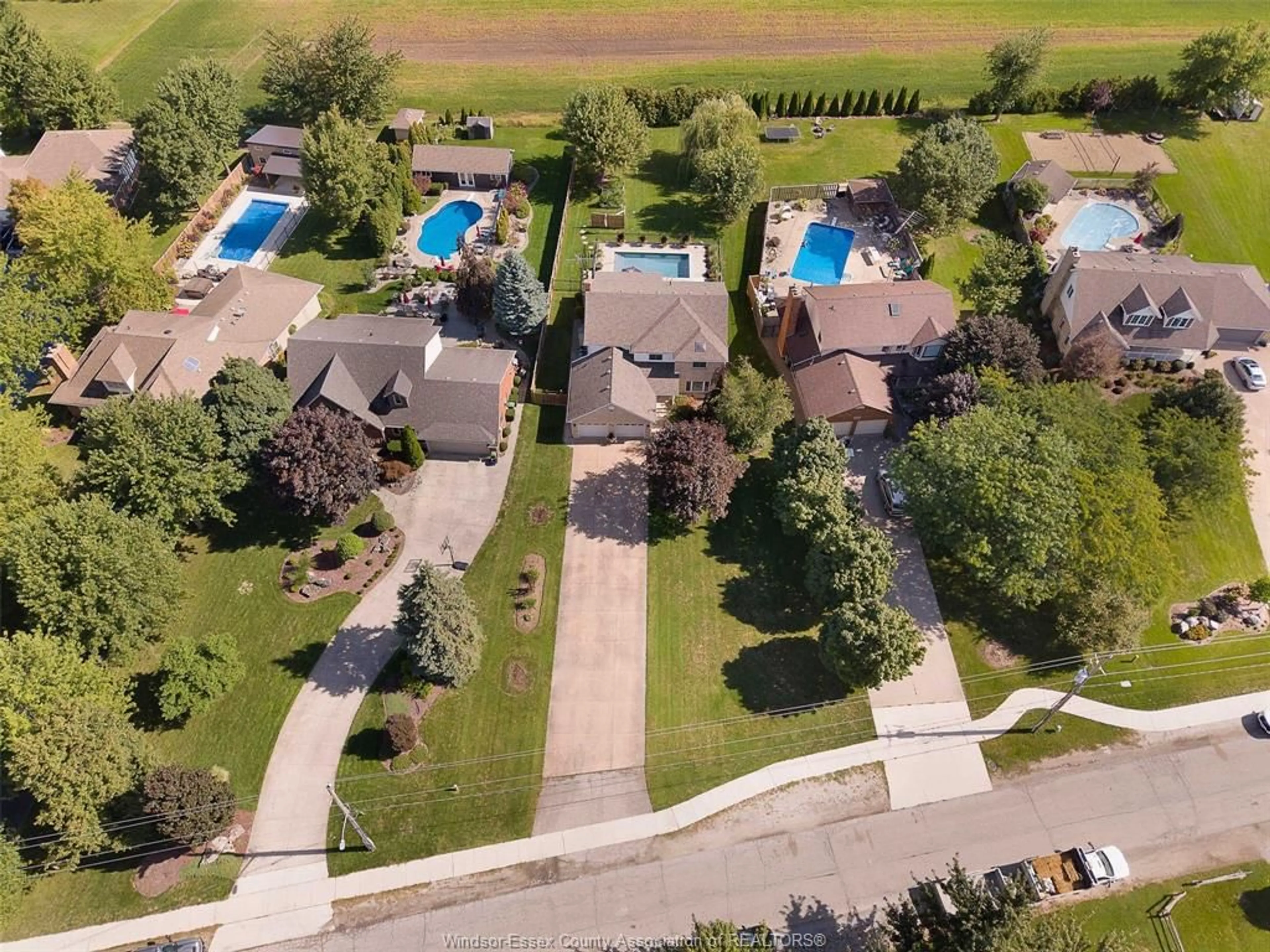 A pic from outside/outdoor area/front of a property/back of a property/a pic from drone, unknown for 229 IRWIN, Essex Ontario N8M 2T5