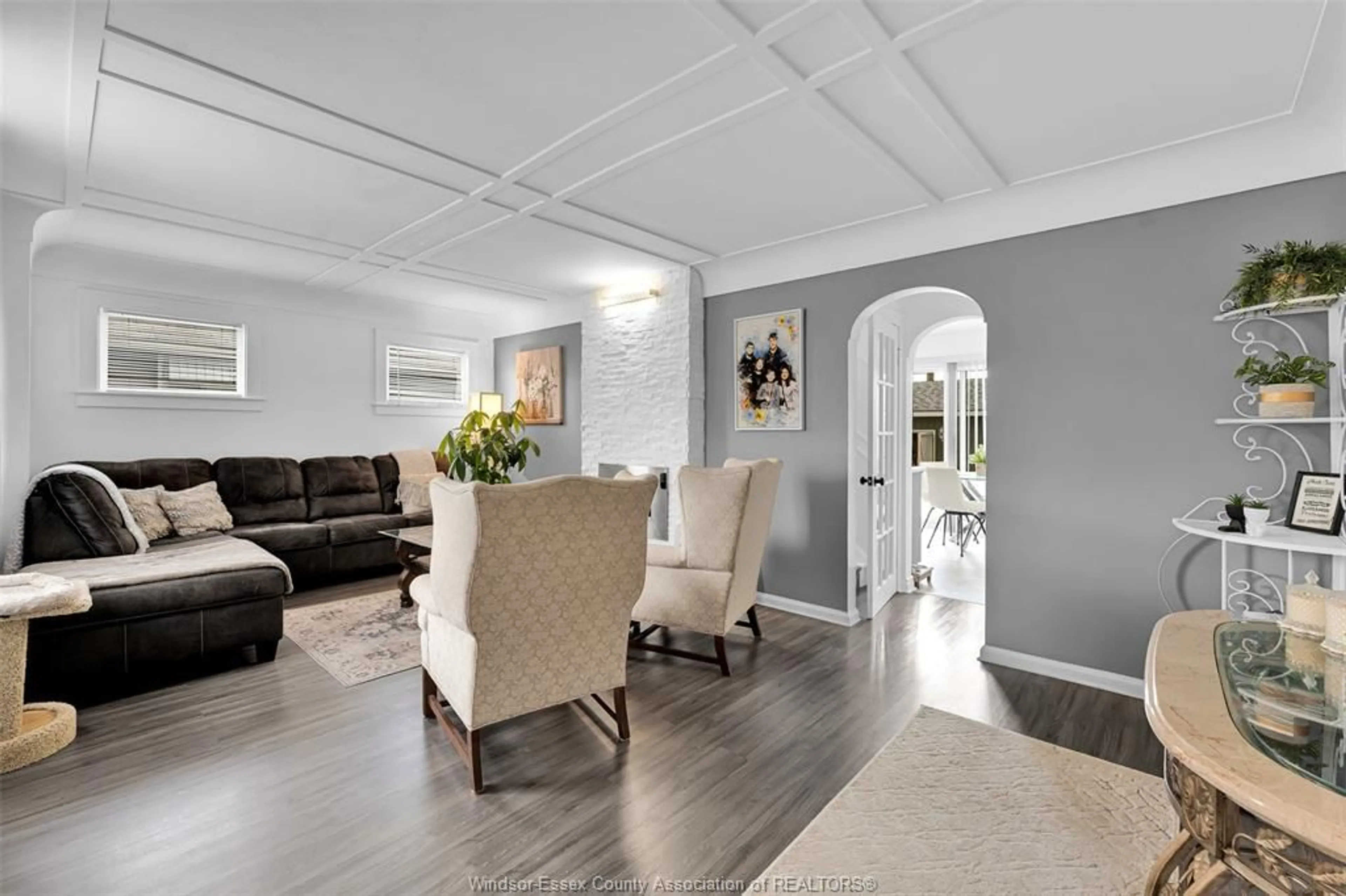Living room with furniture, unknown for 1366 LILLIAN Ave, Windsor Ontario N8X 4A5