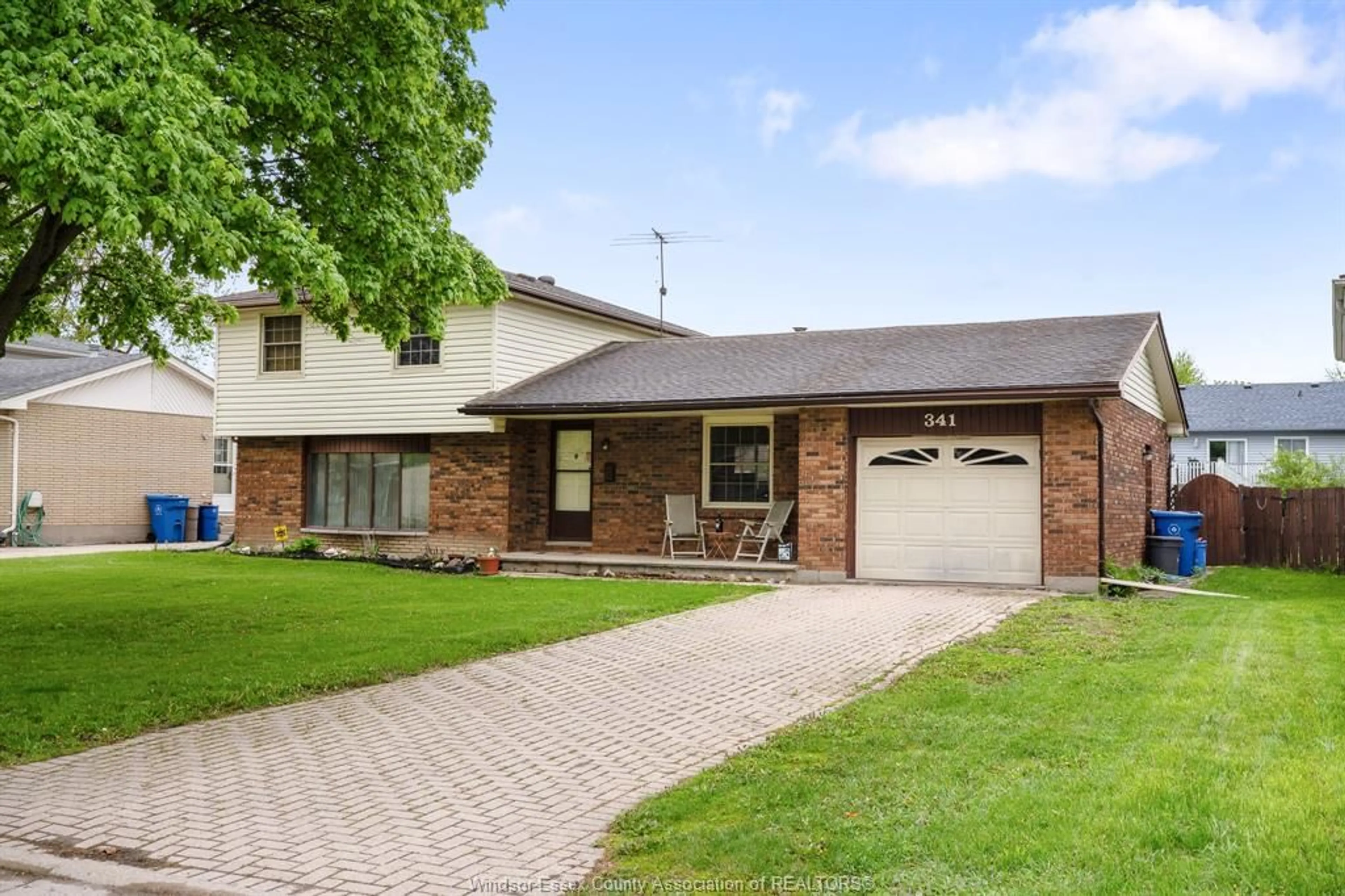 Home with brick exterior material, street for 341 McCurdy Dr, Amherstburg Ontario N9V 3C1