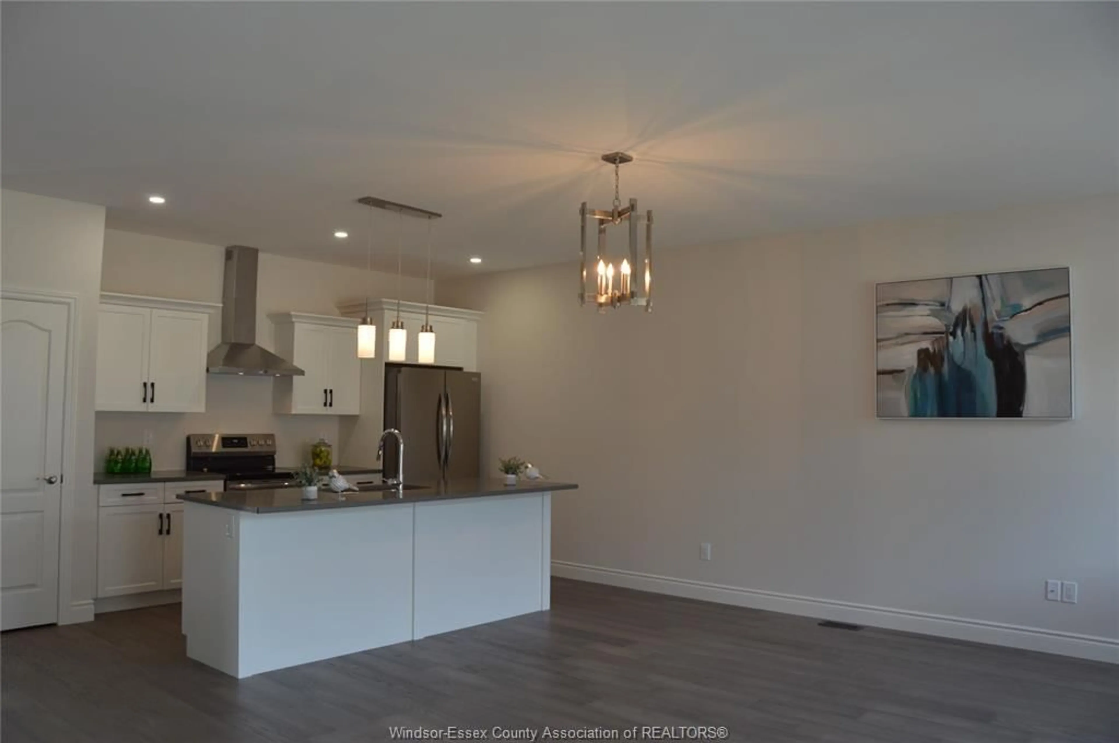Open concept kitchen, unknown for 48 CALLAMS BAY Cres, Amherstburg Ontario N9V 4C5