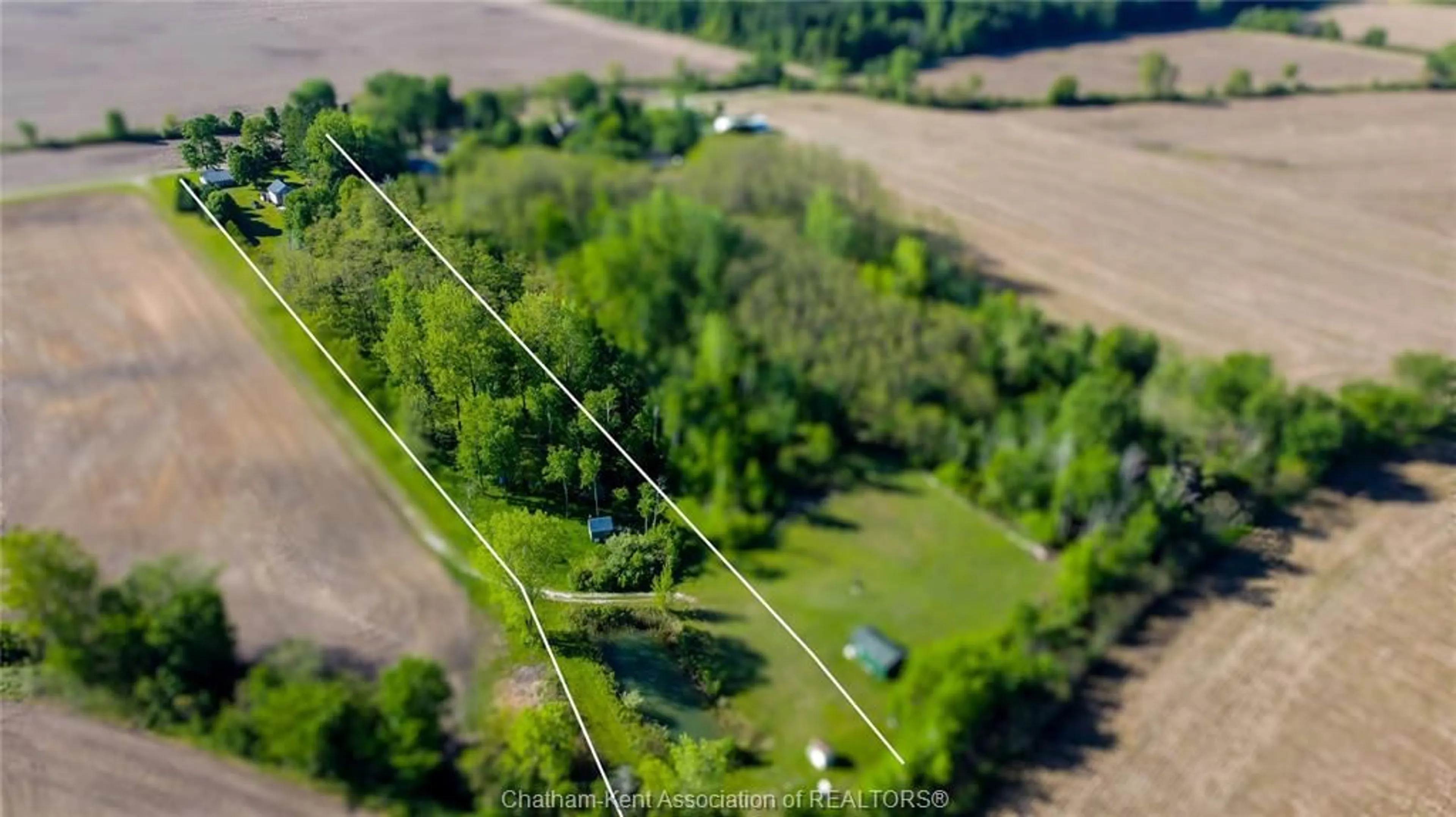 A pic from outside/outdoor area/front of a property/back of a property/a pic from drone, forest/trees view for 1244 COLTSFOOT Dr, Newbury Ontario N0L 1Z0