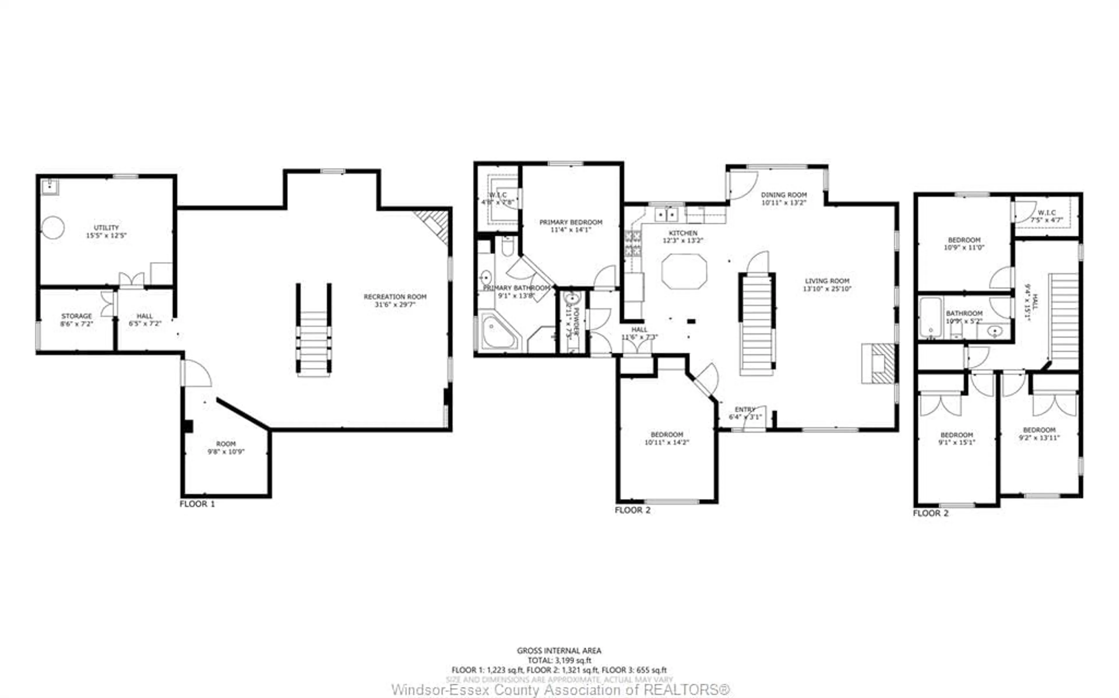 Floor plan for 9 Creekview Crt, Kingsville Ontario N9Y 4E5