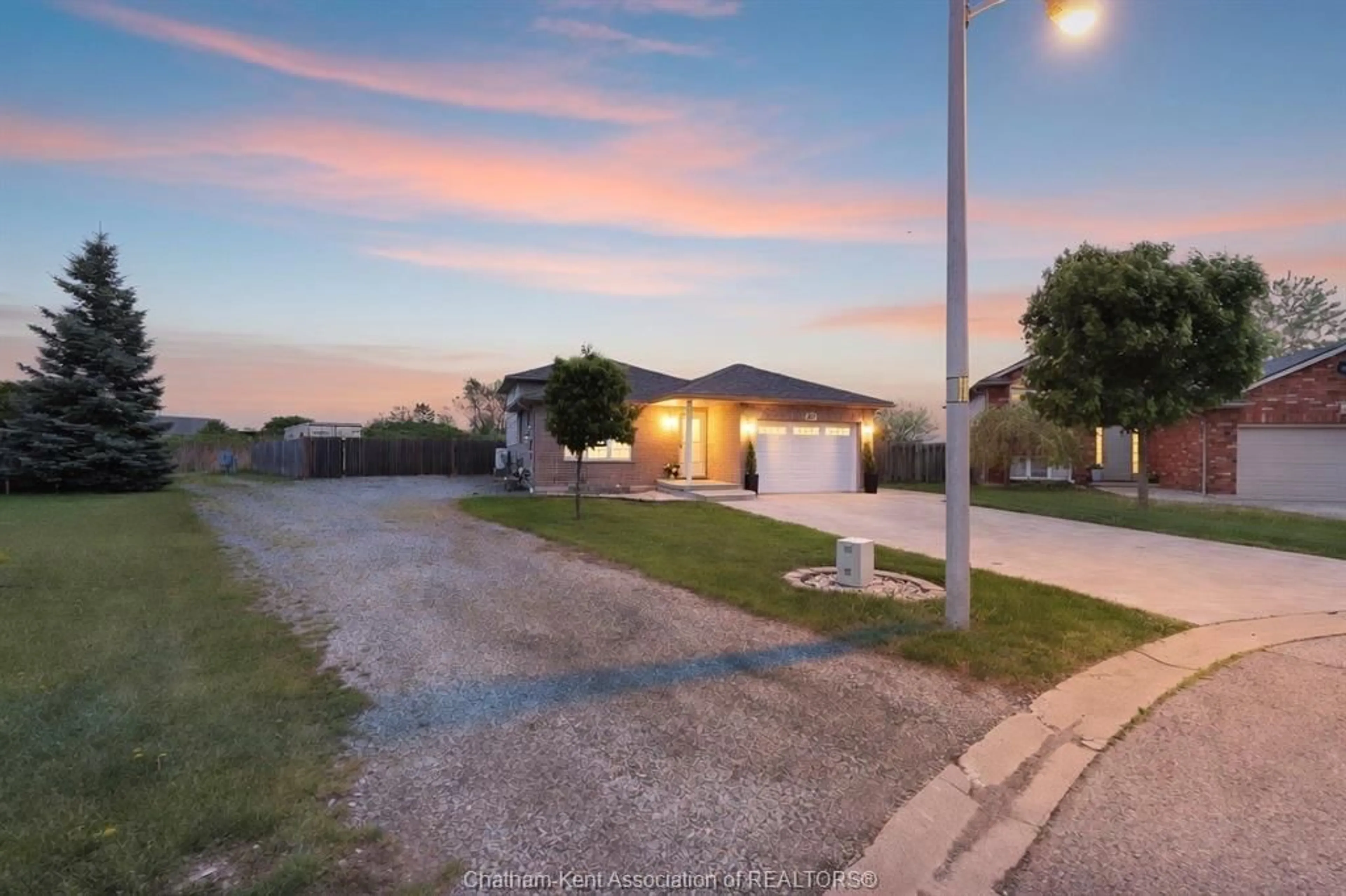 A pic from outside/outdoor area/front of a property/back of a property/a pic from drone, street for 67 Azar Ave, Tilbury Ontario N0P 2L0