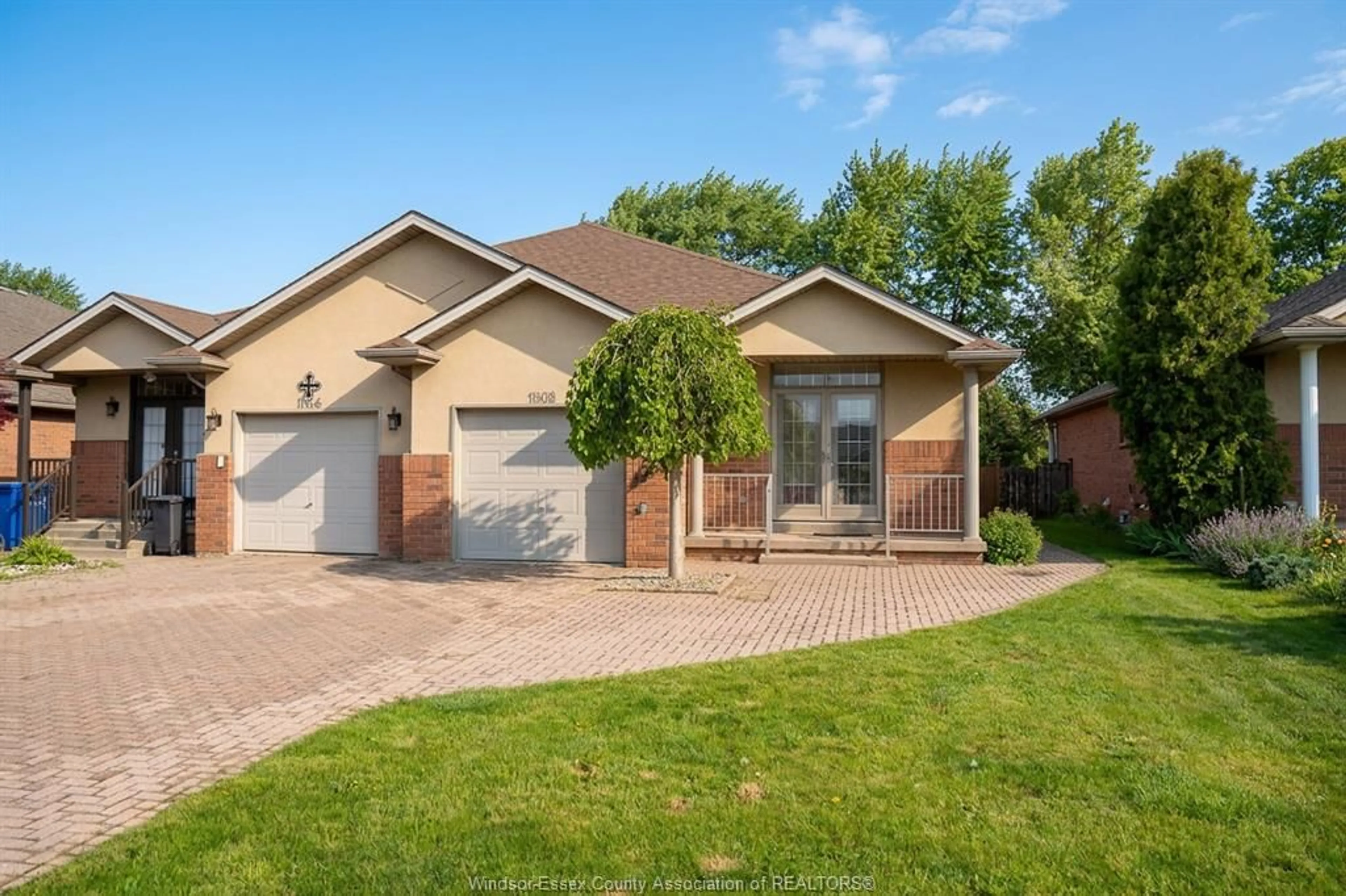 Home with brick exterior material, street for 11908 BROUILLETTE Crt, Tecumseh Ontario N8N 5H5