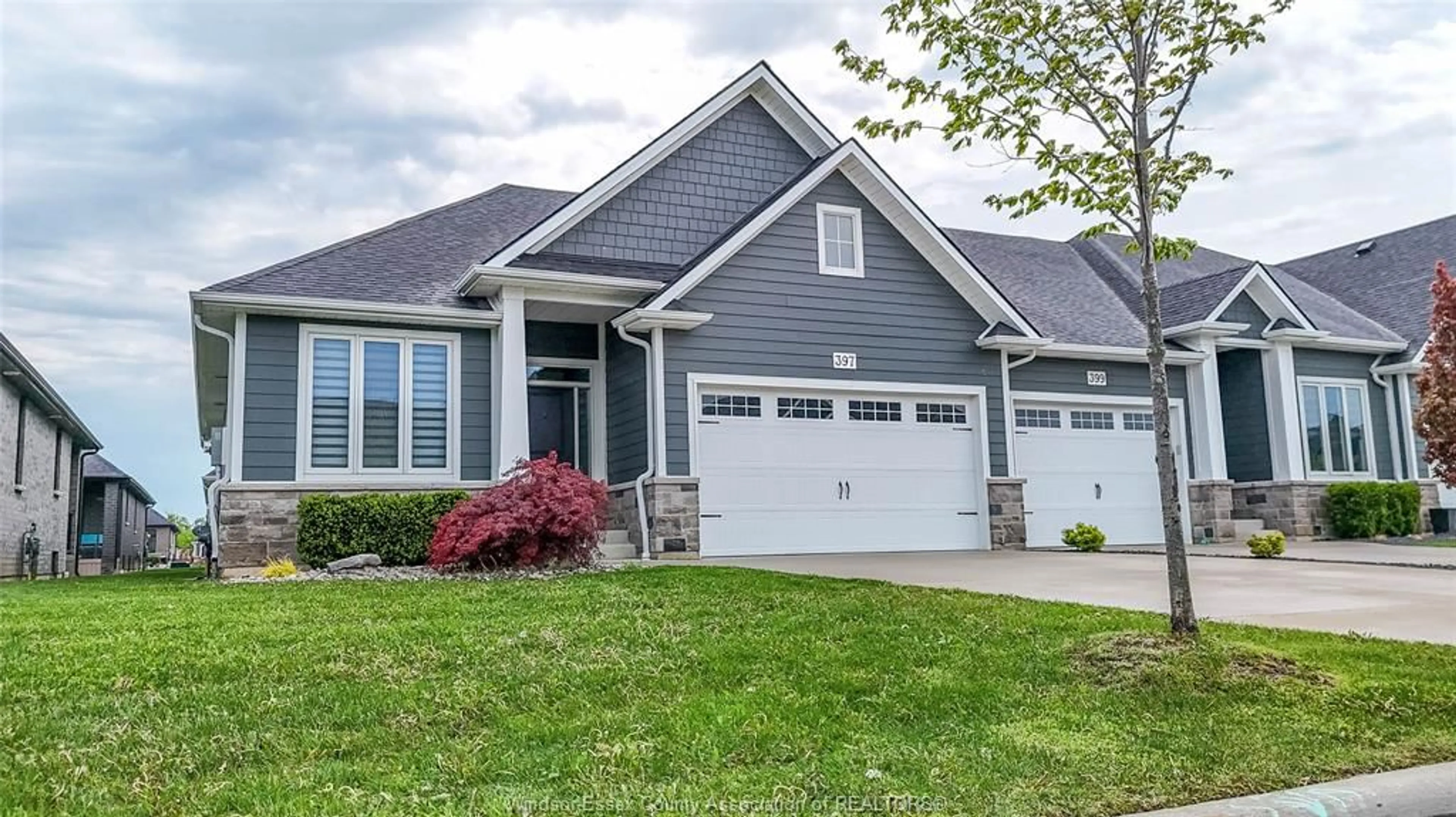 Home with vinyl exterior material, street for 397 CASERTA, Lakeshore Ontario N0R 1A0