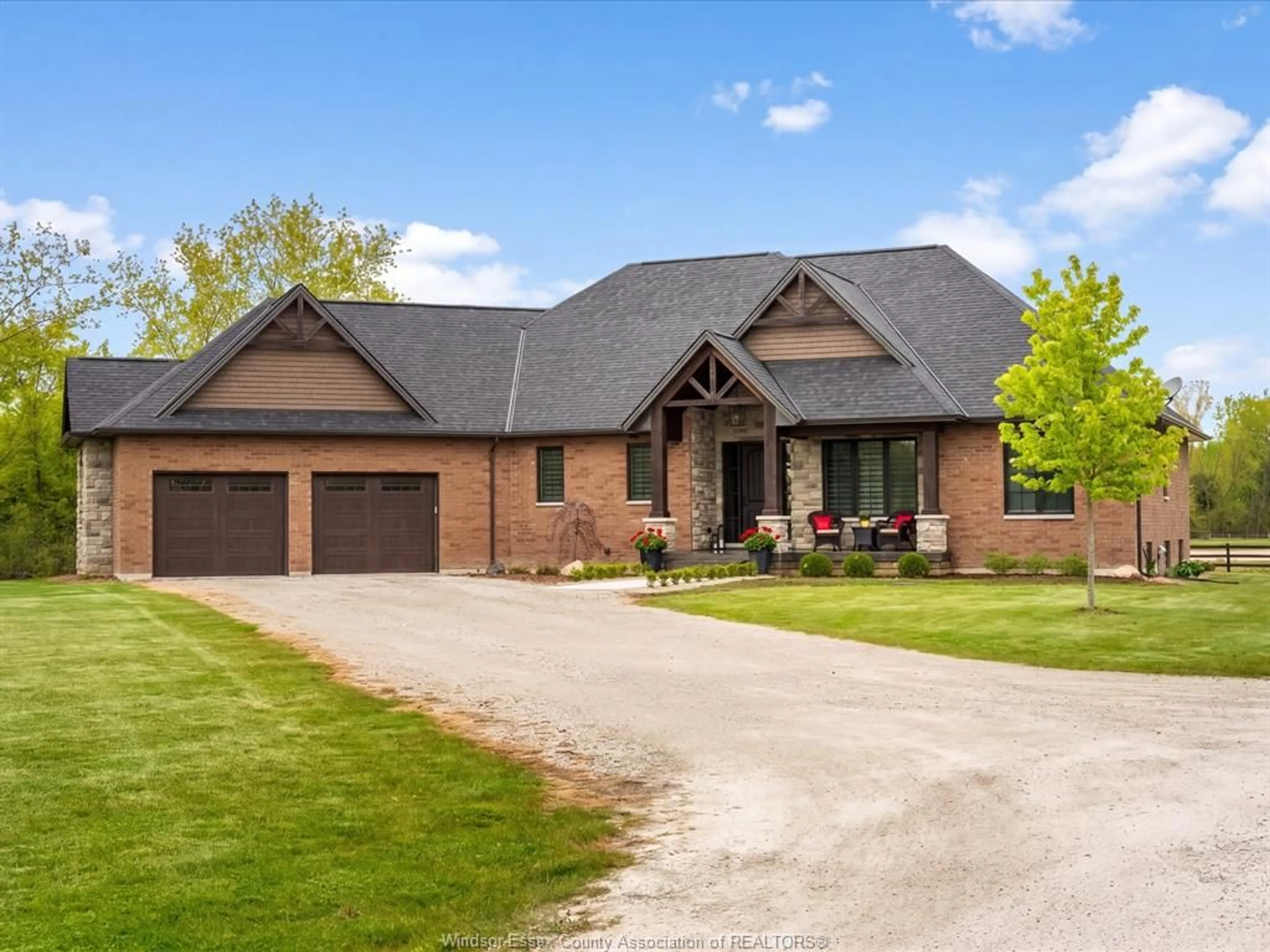 Home with brick exterior material, street for 4940 4TH CONCESSION ROAD E, Essex Ontario N0R 1G0