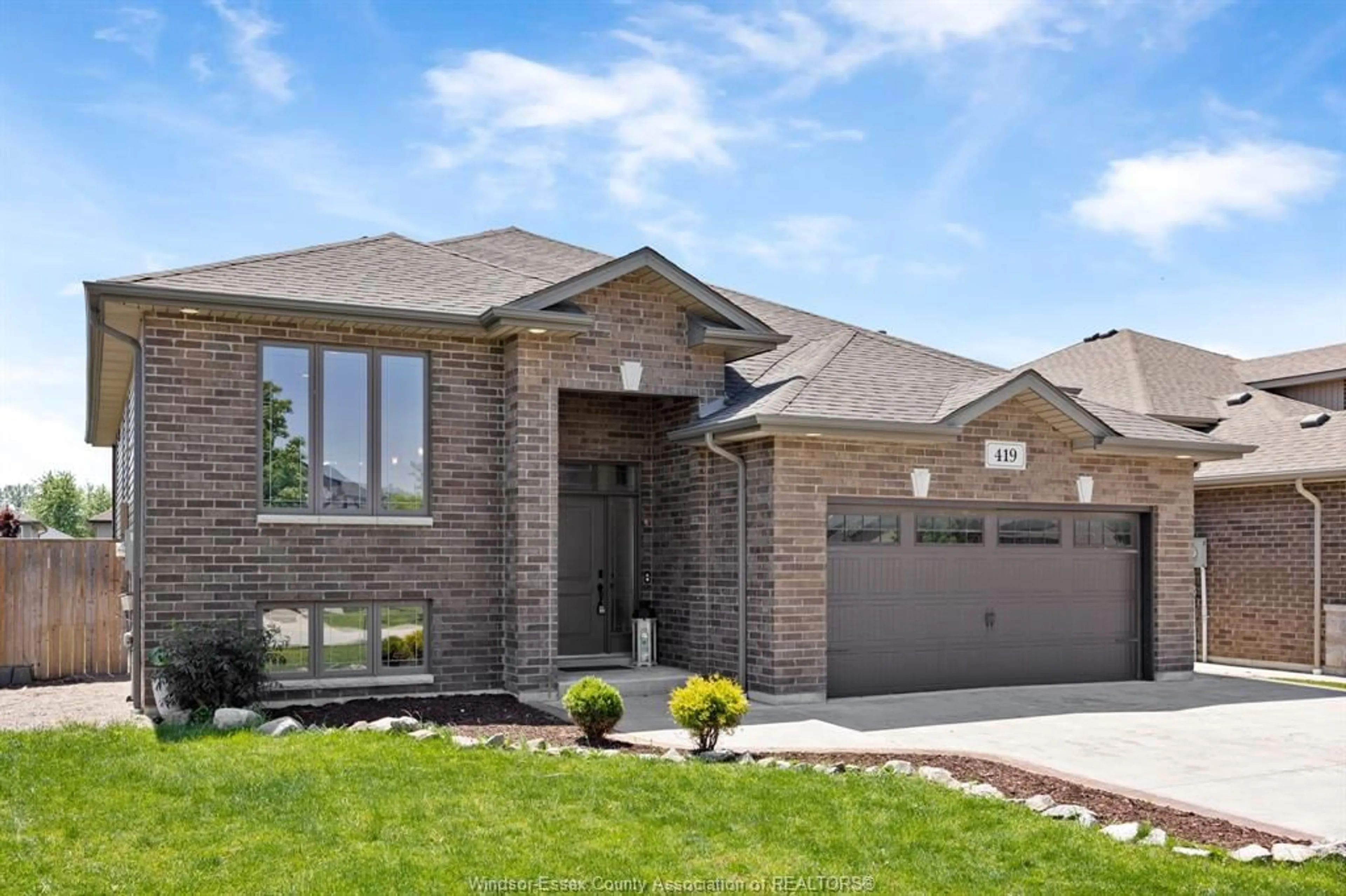 Home with brick exterior material, street for 419 BROWN Cres, Amherstburg Ontario N9V 0C1