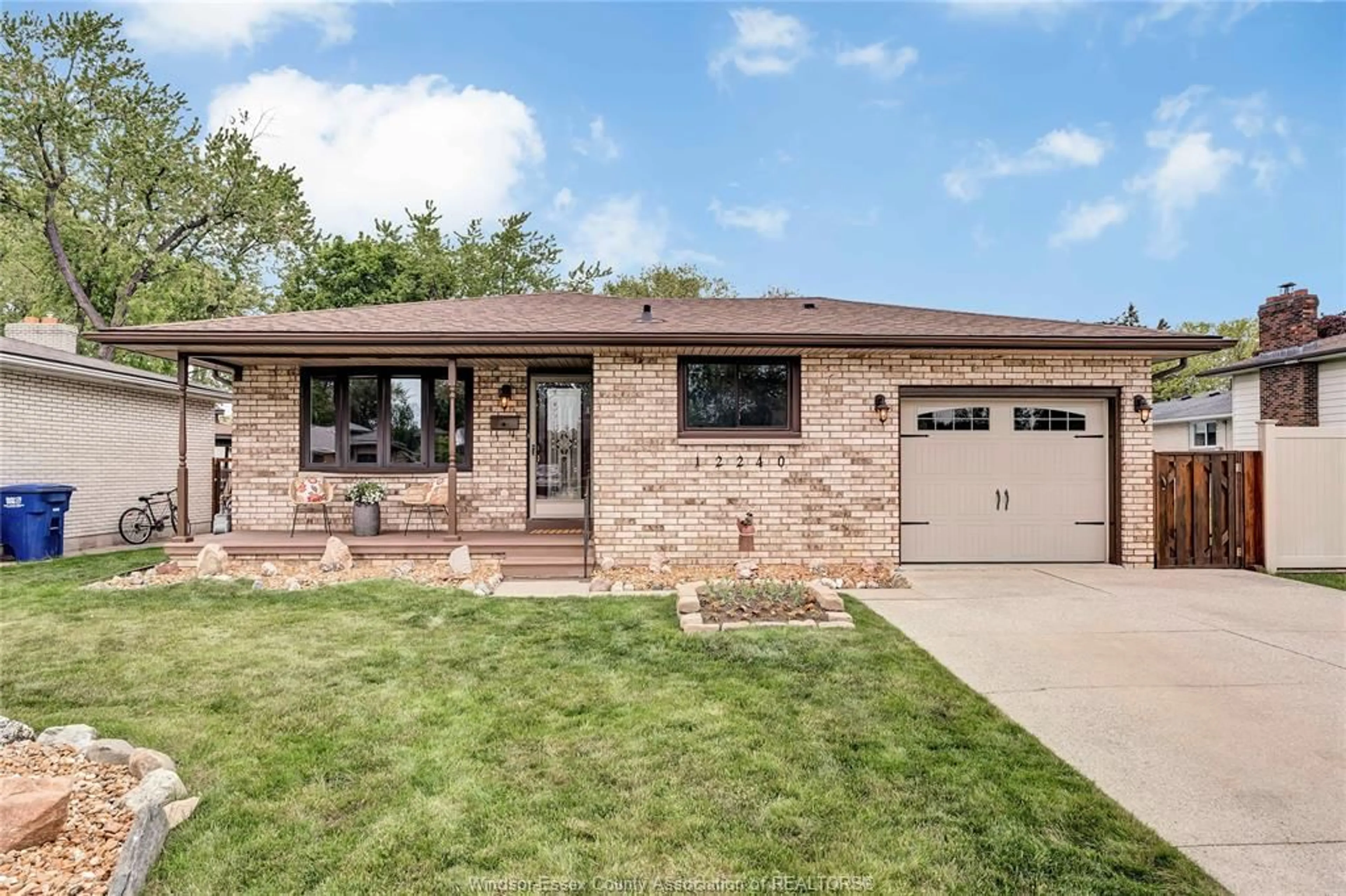 Home with brick exterior material, street for 12240 CEDARWOOD, Tecumseh Ontario N8N 2W2