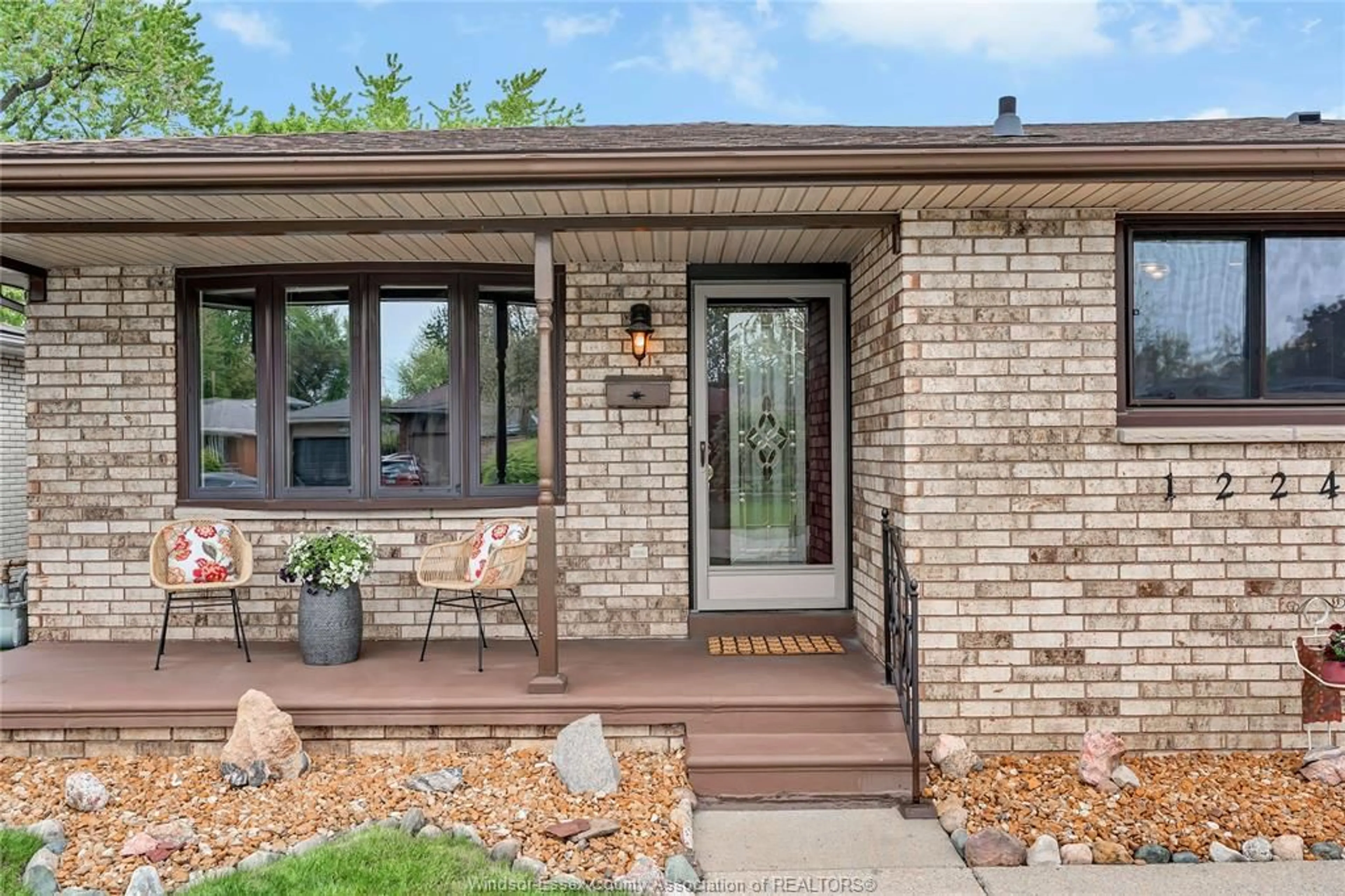 Home with brick exterior material, street for 12240 CEDARWOOD, Tecumseh Ontario N8N 2W2