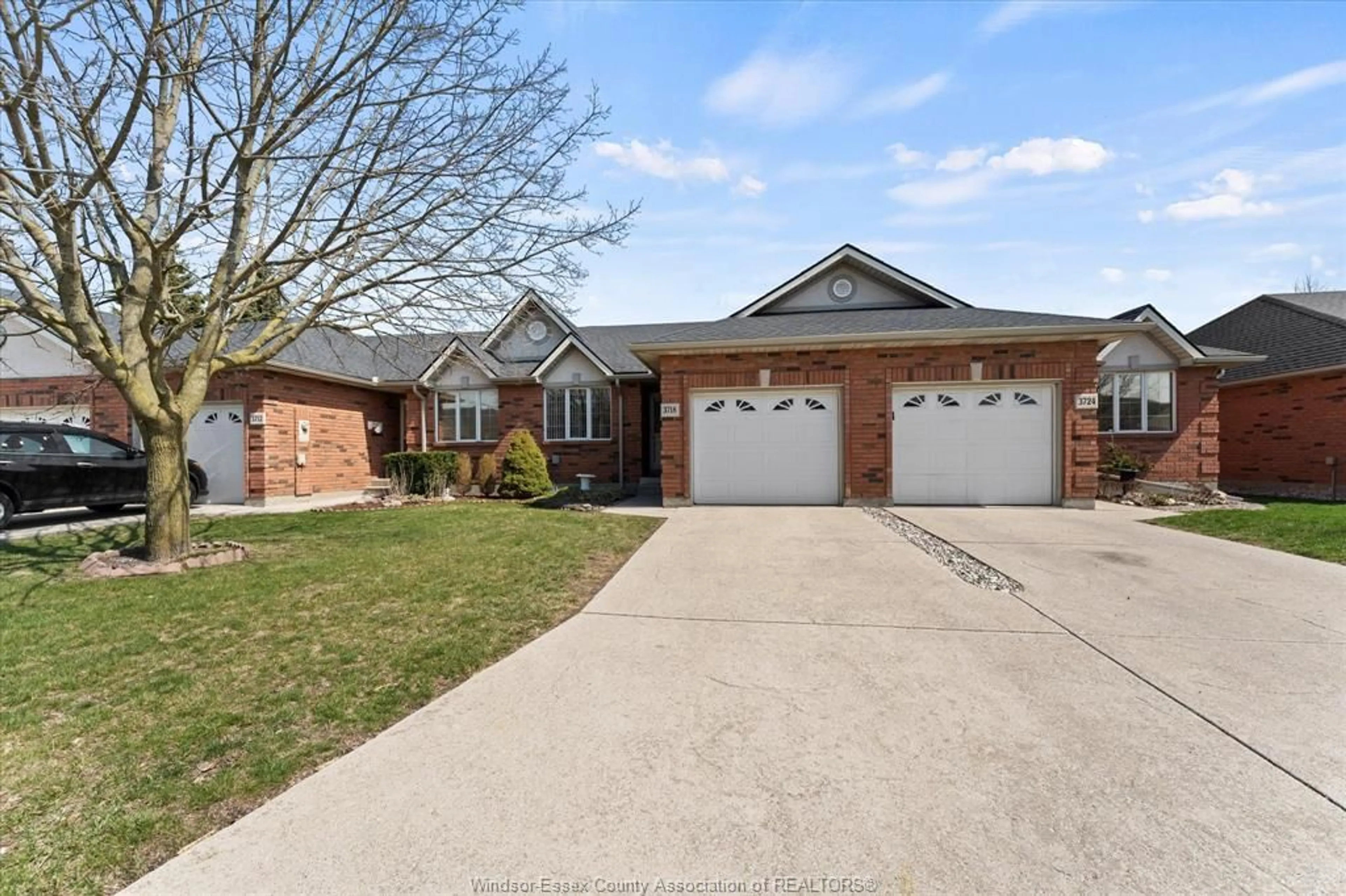 Home with brick exterior material, street for 3718 Prairie Crt, Windsor Ontario N9G 2X3