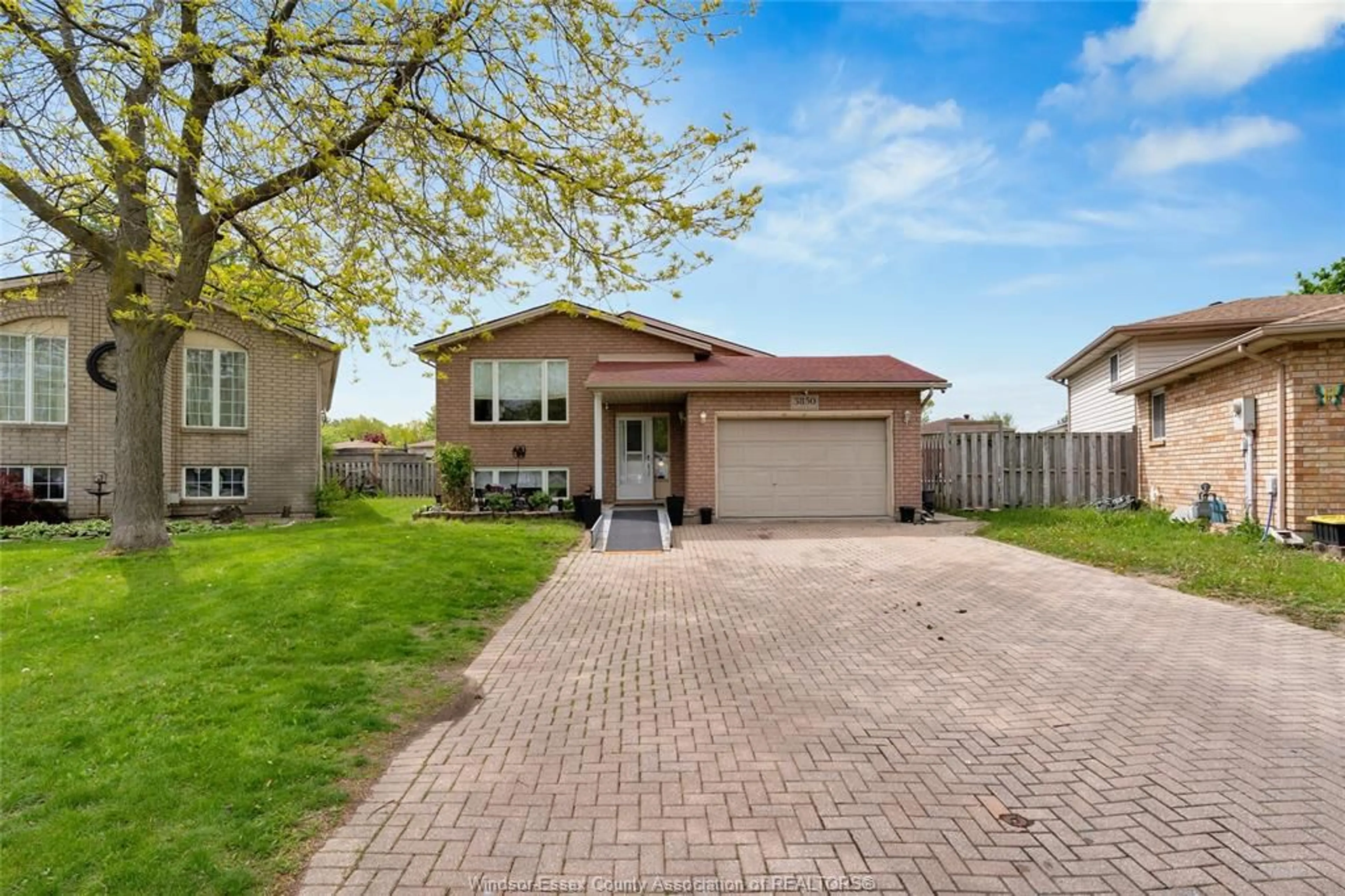 Home with brick exterior material, street for 3850 ACORN, Windsor Ontario N8W 5R5