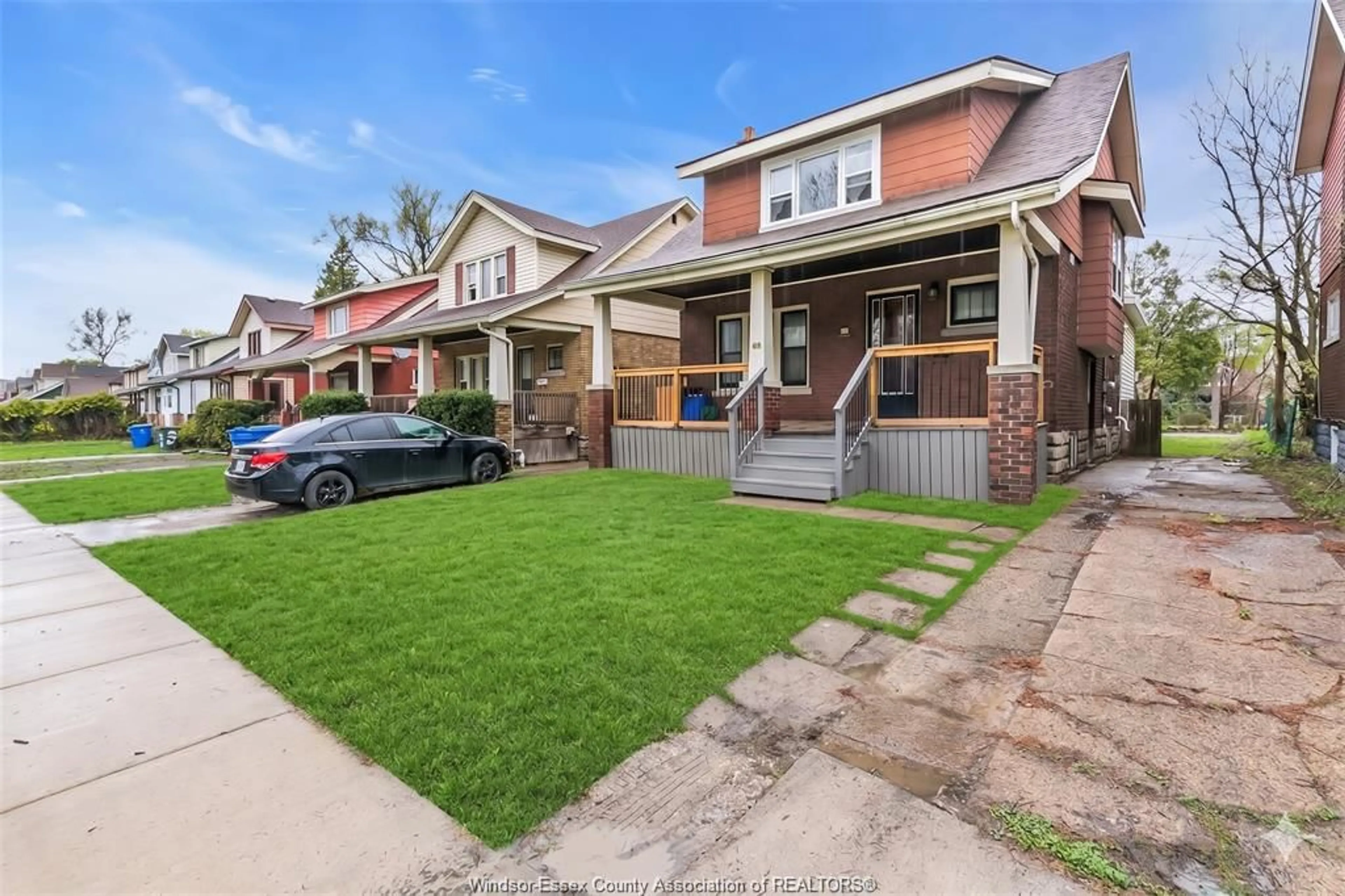 Home with brick exterior material, street for 418 RANKIN, Windsor Ontario N9B 2R7